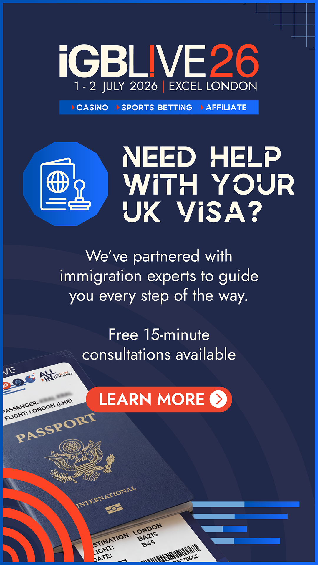 IGB LIVE Facebook ad from May 28, 2026