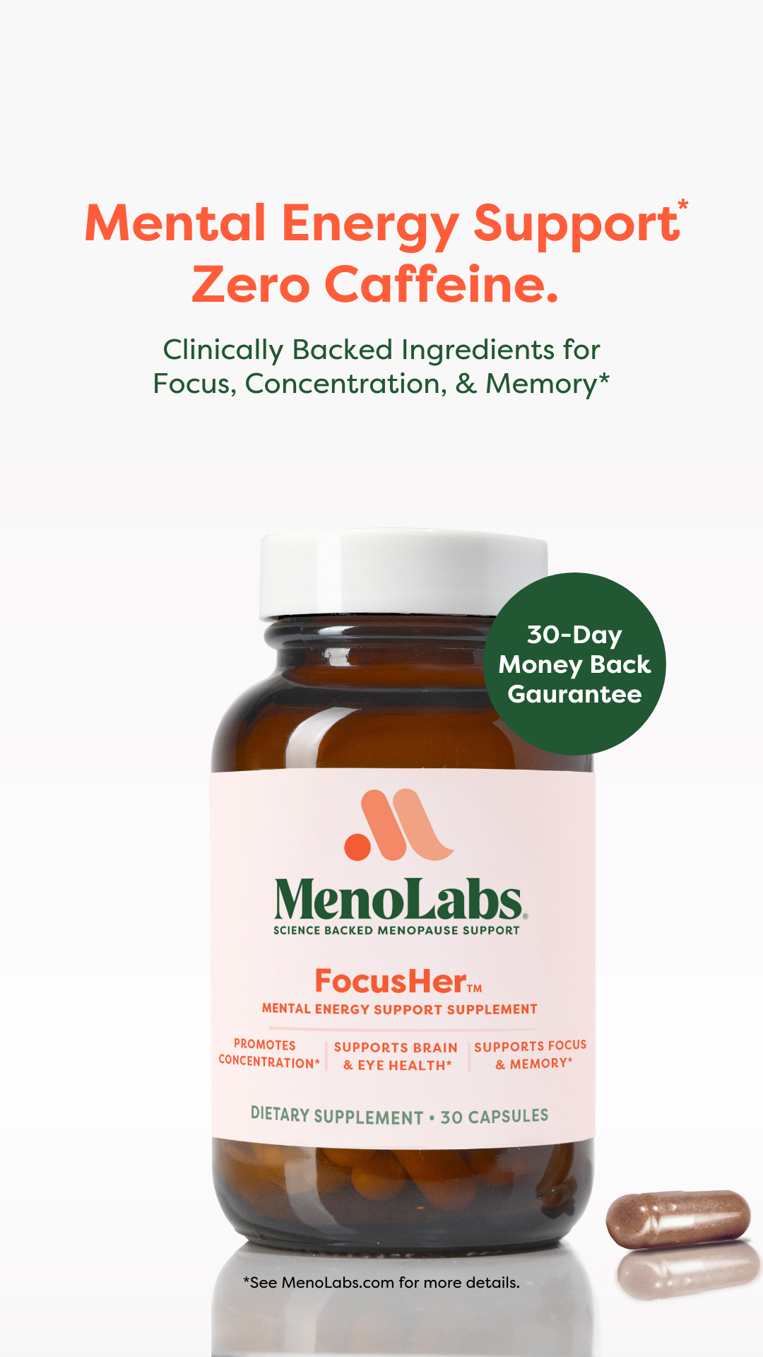MenoLabs Facebook ad