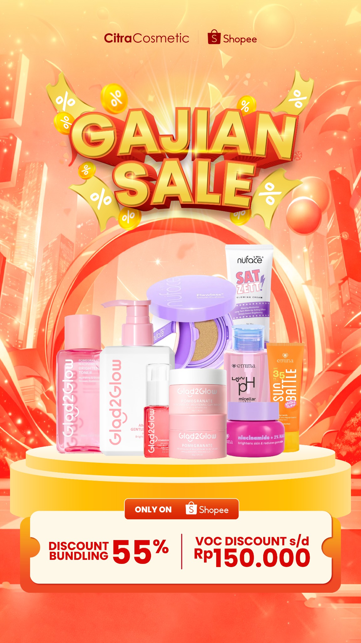 Citra cosmetic Makassar Facebook ad