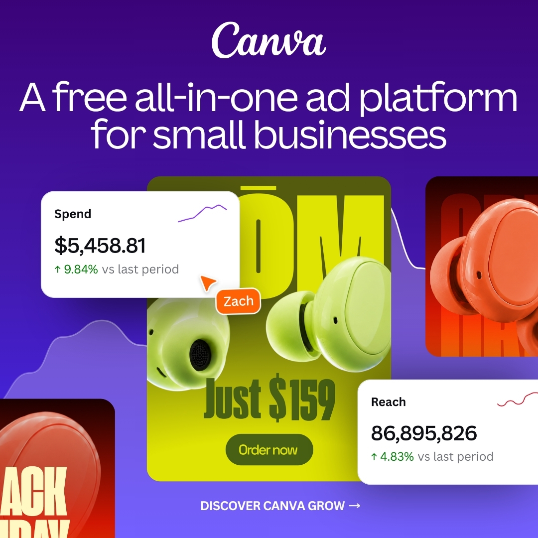 Canva Facebook ad