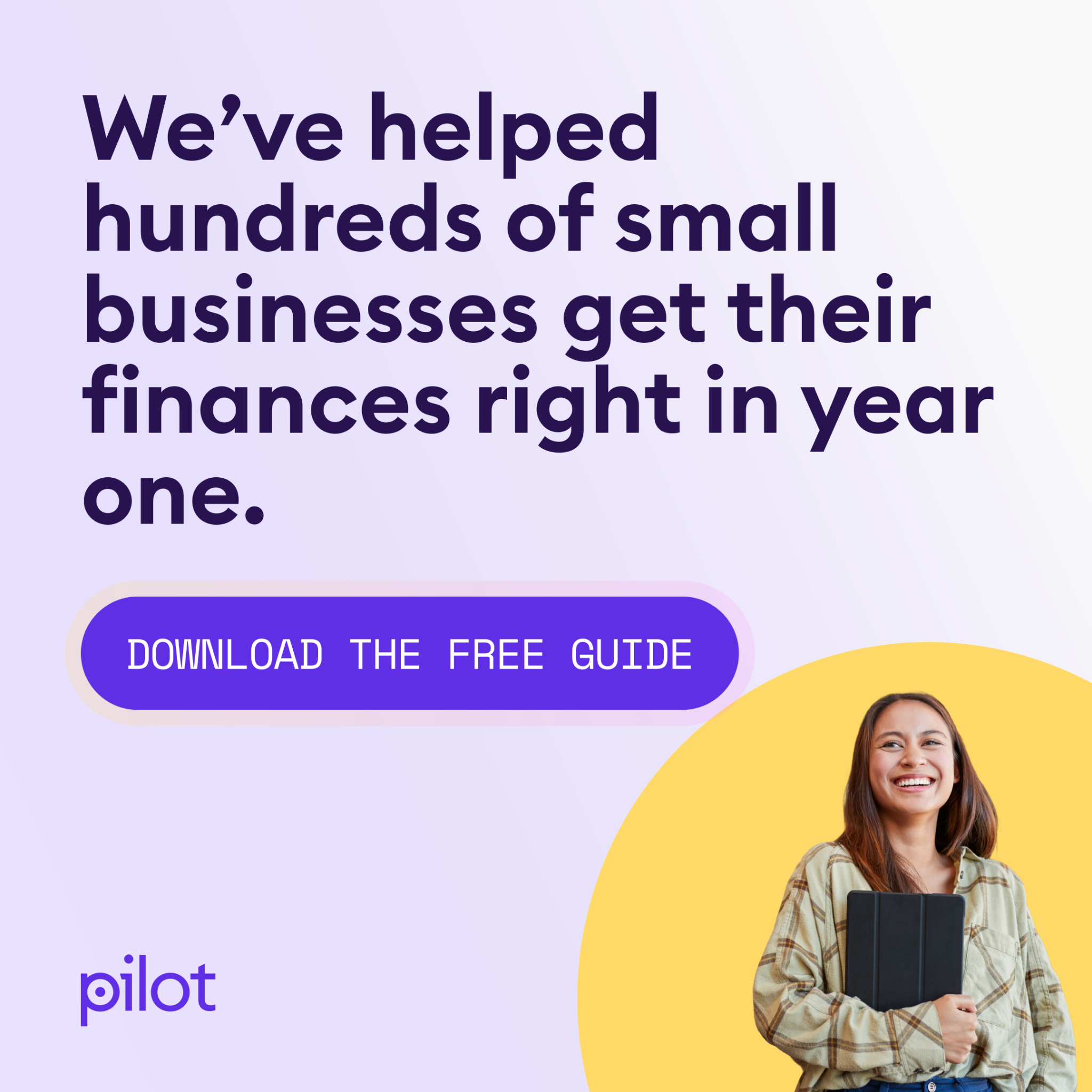 Pilot.com Facebook ad