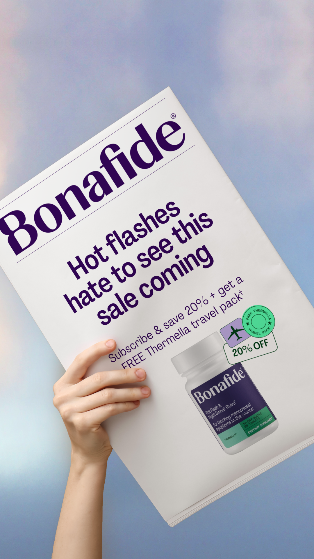 Bonafide Facebook ad