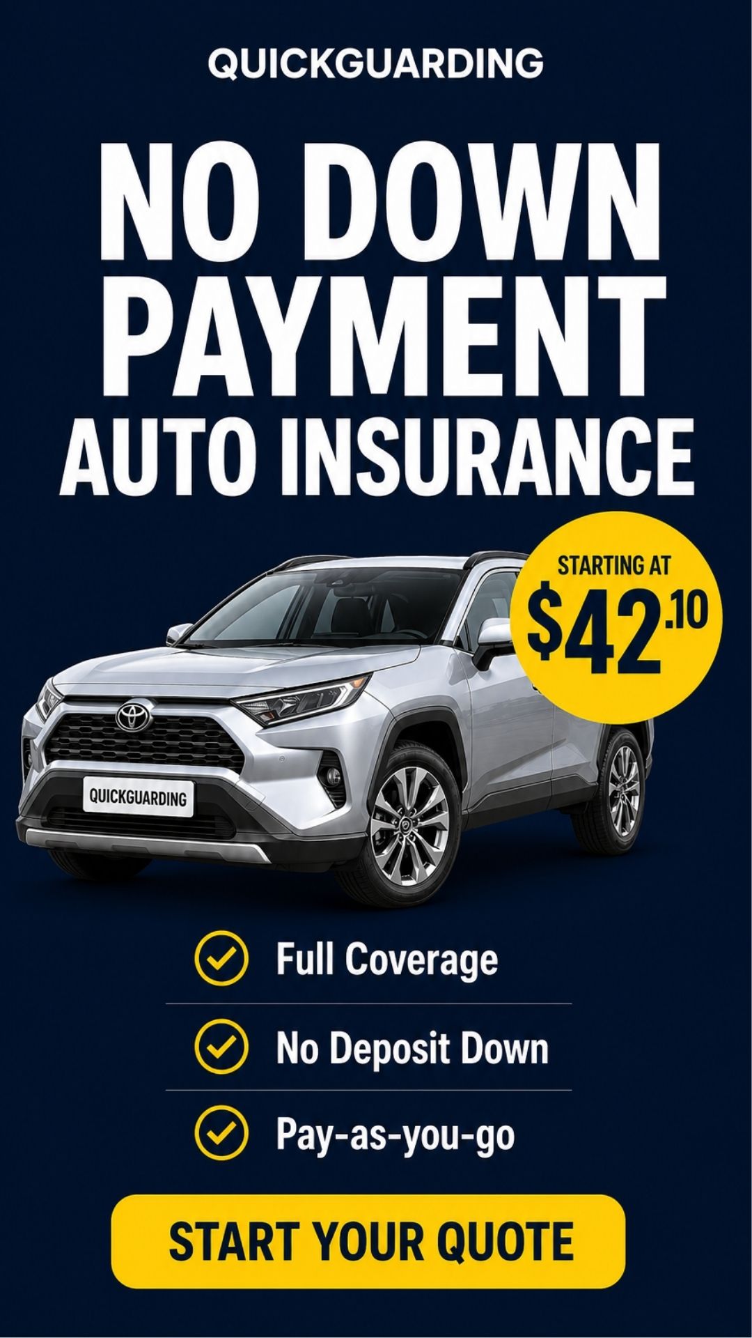 QuickGuarding Insurance Facebook ad from May 17, 2026