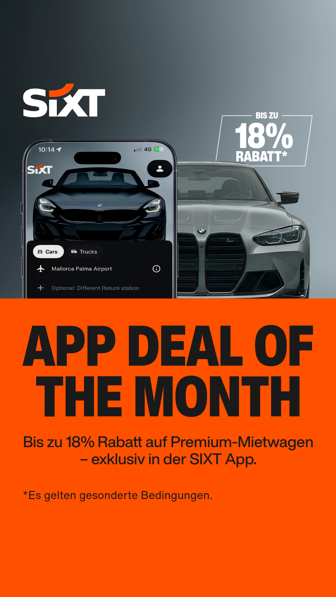 Sixt Facebook ad