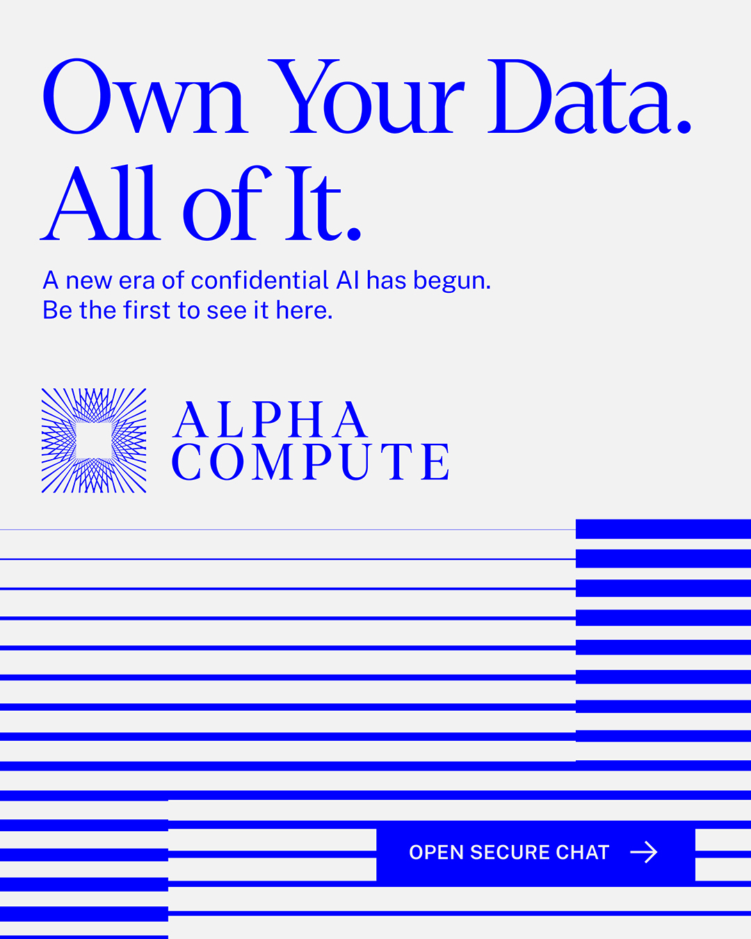 SovereignIntelligence Facebook ad: Sovereign Intelligence by Design