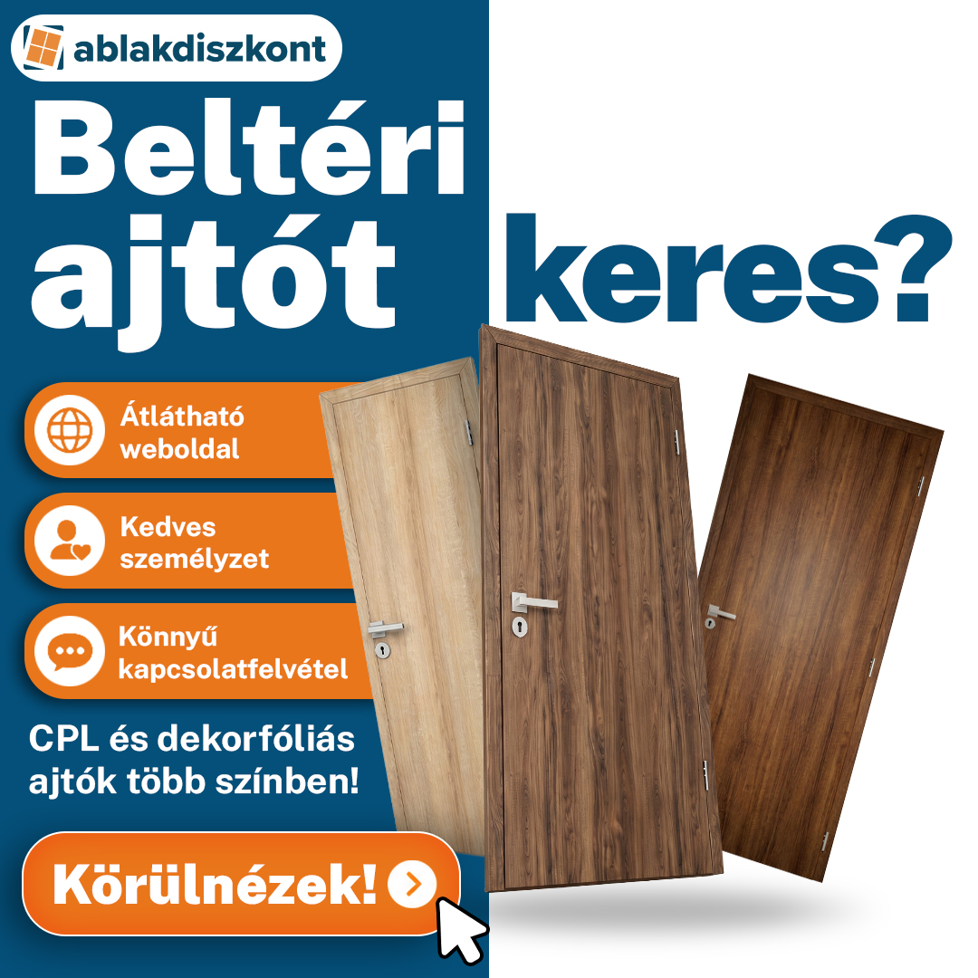 Ablakdiszkont Budaörs Facebook ad: Tervezzen ajtót egyszerűen!