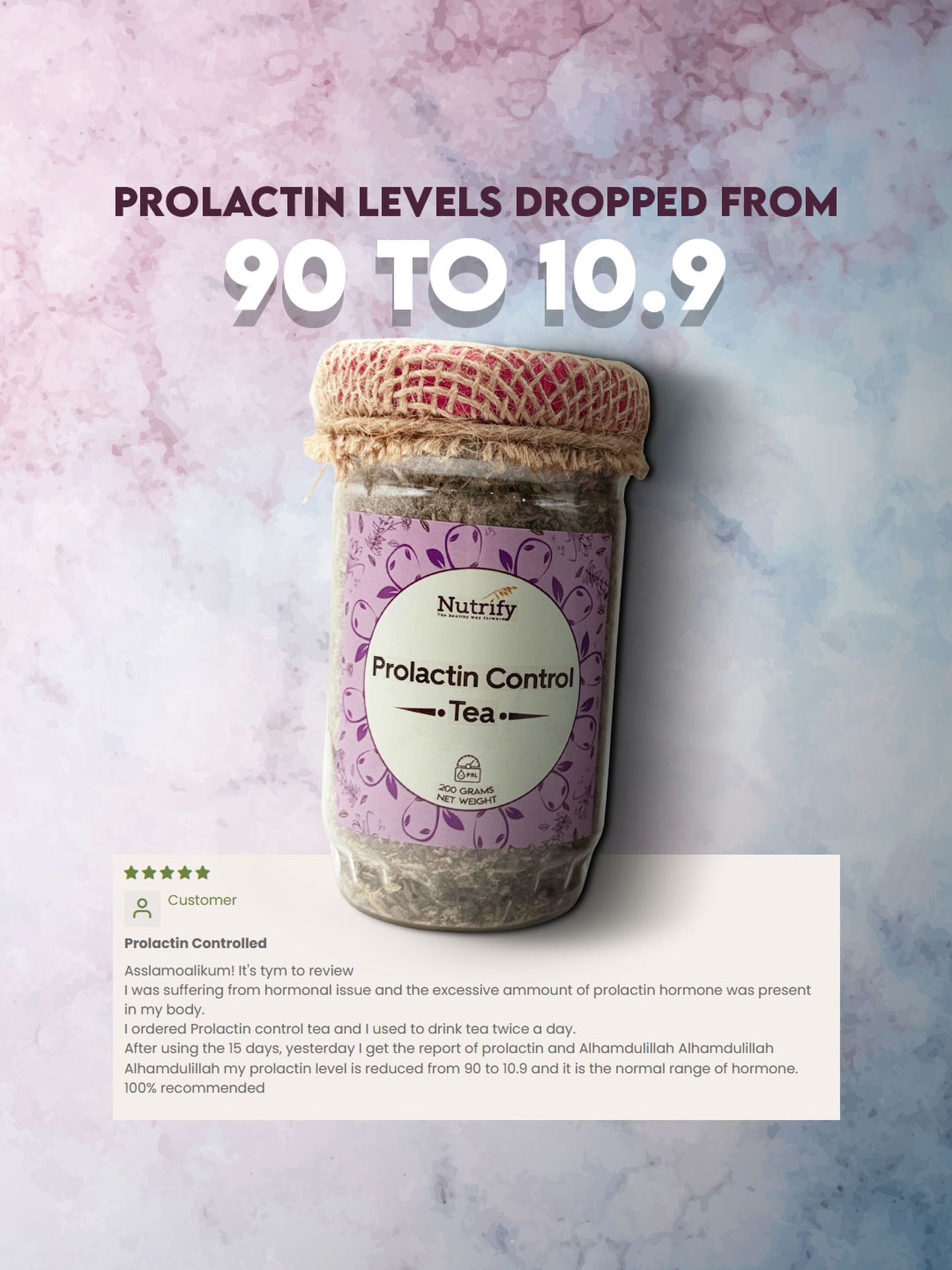 Nutrify Facebook ad