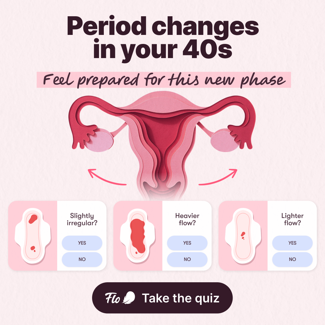 Flo App Facebook ad