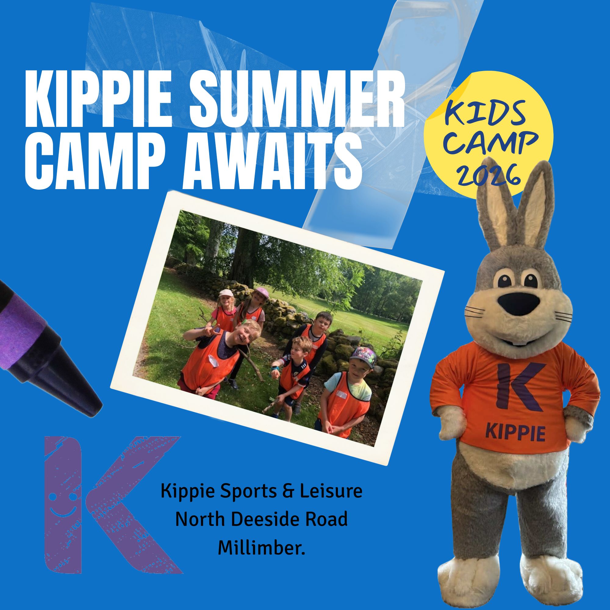 Kippie Facebook ad: Kippie's Summer Camp!