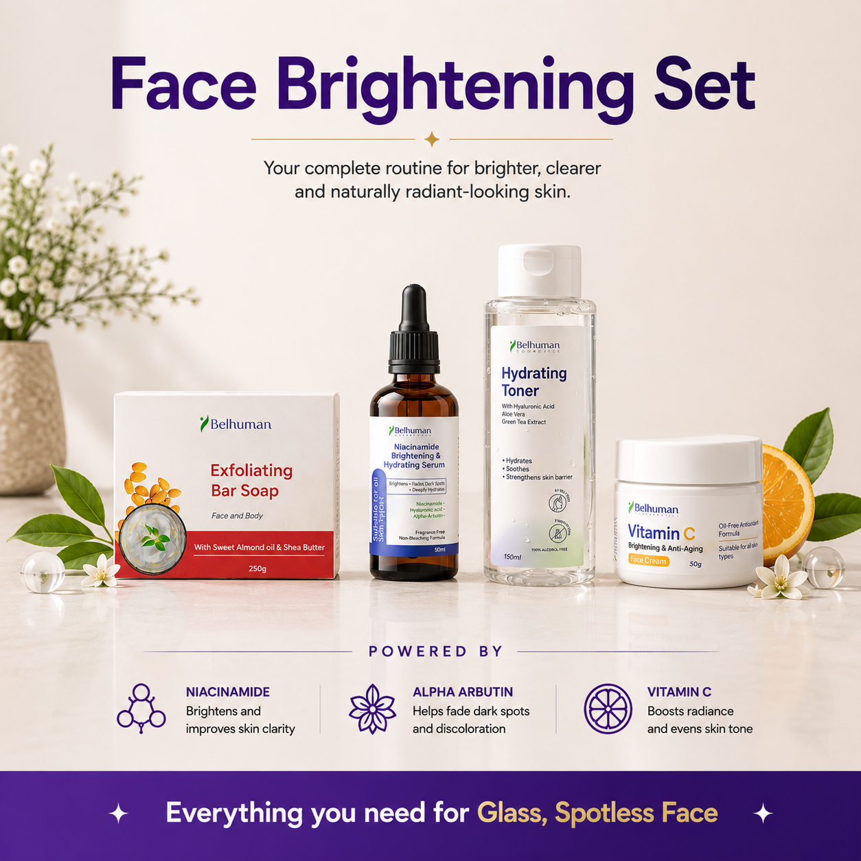 Belhuman Cosmetics Facebook ad