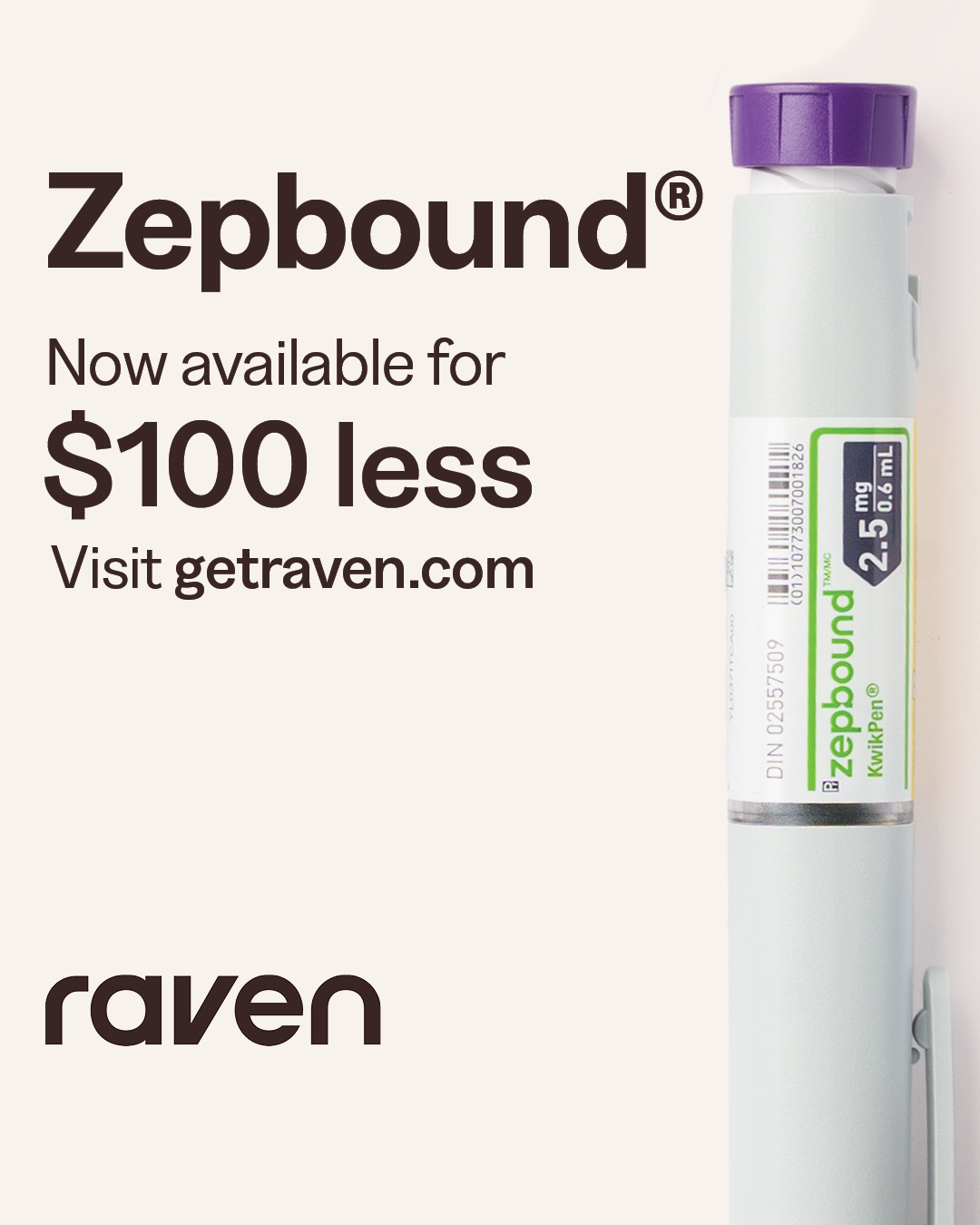 Get Raven Facebook ad
