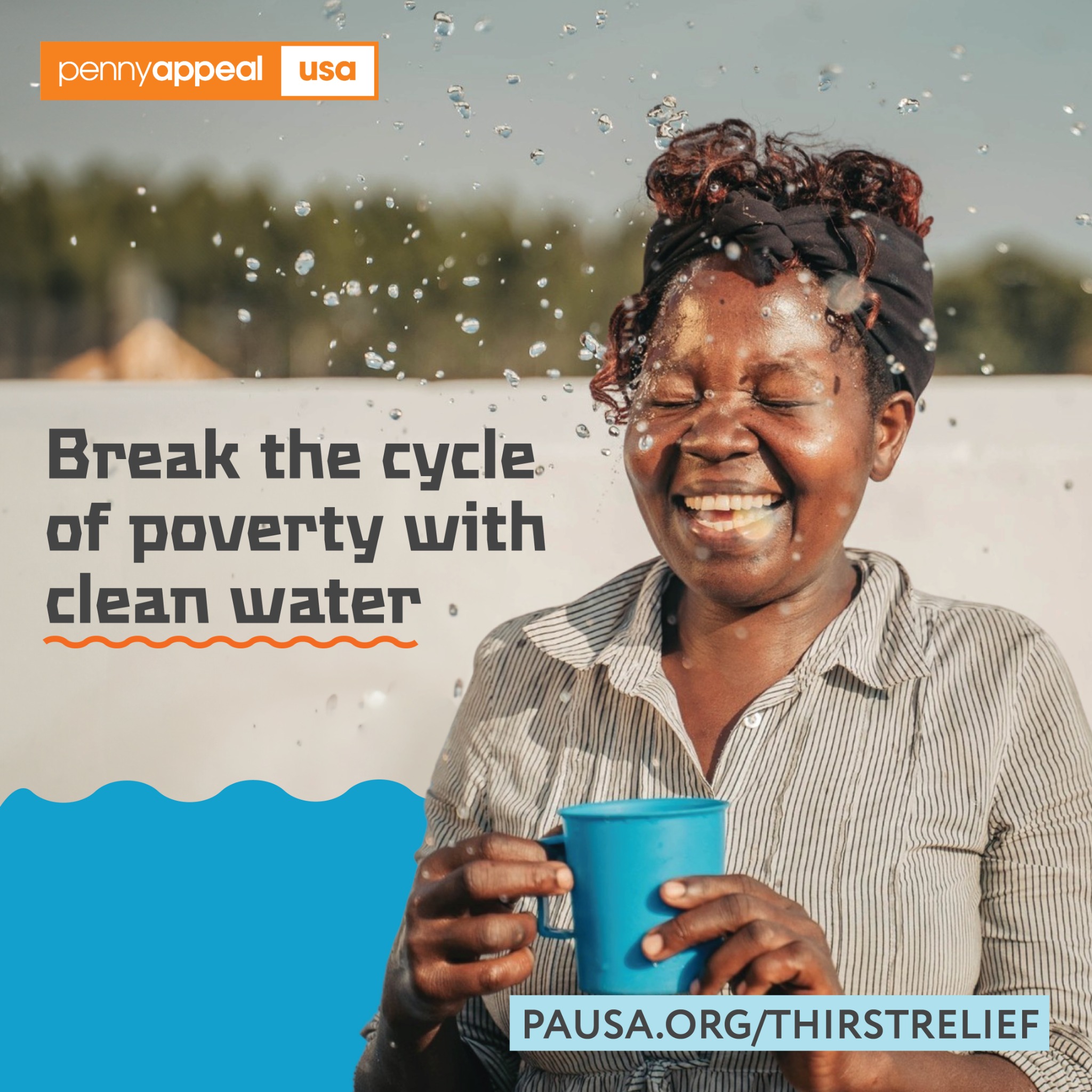 Penny Appeal USA Facebook ad: Help Us Build Sustainable Water Resources