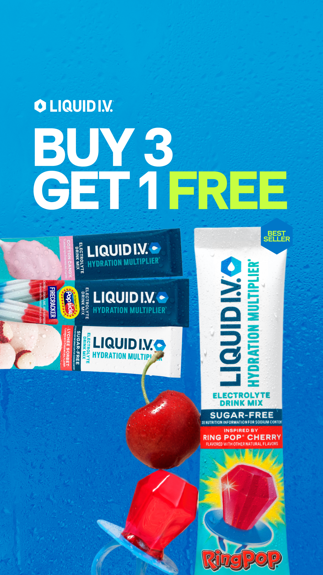 Liquid I.V. Facebook ad