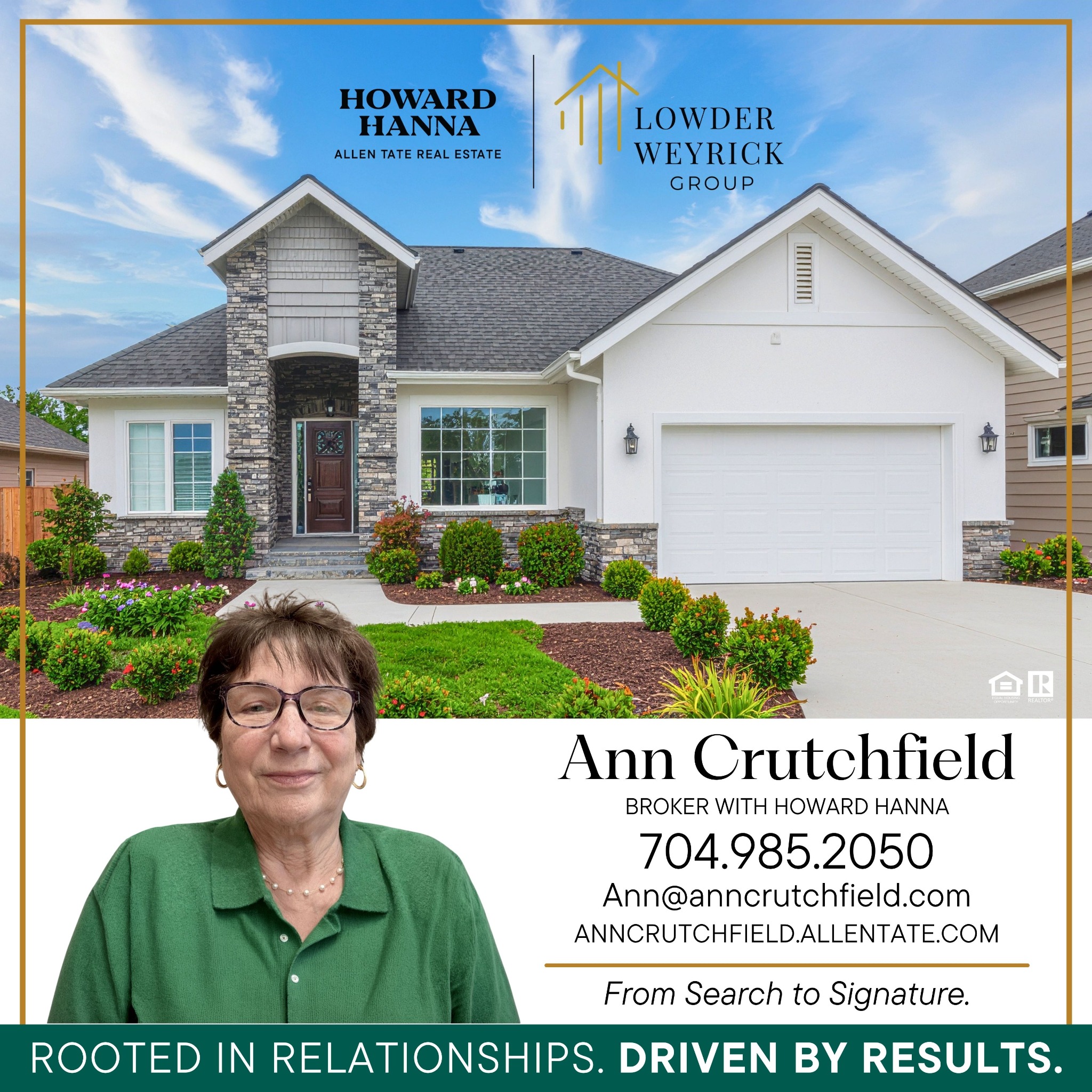 Ann Crutchfield Realtor Facebook ad