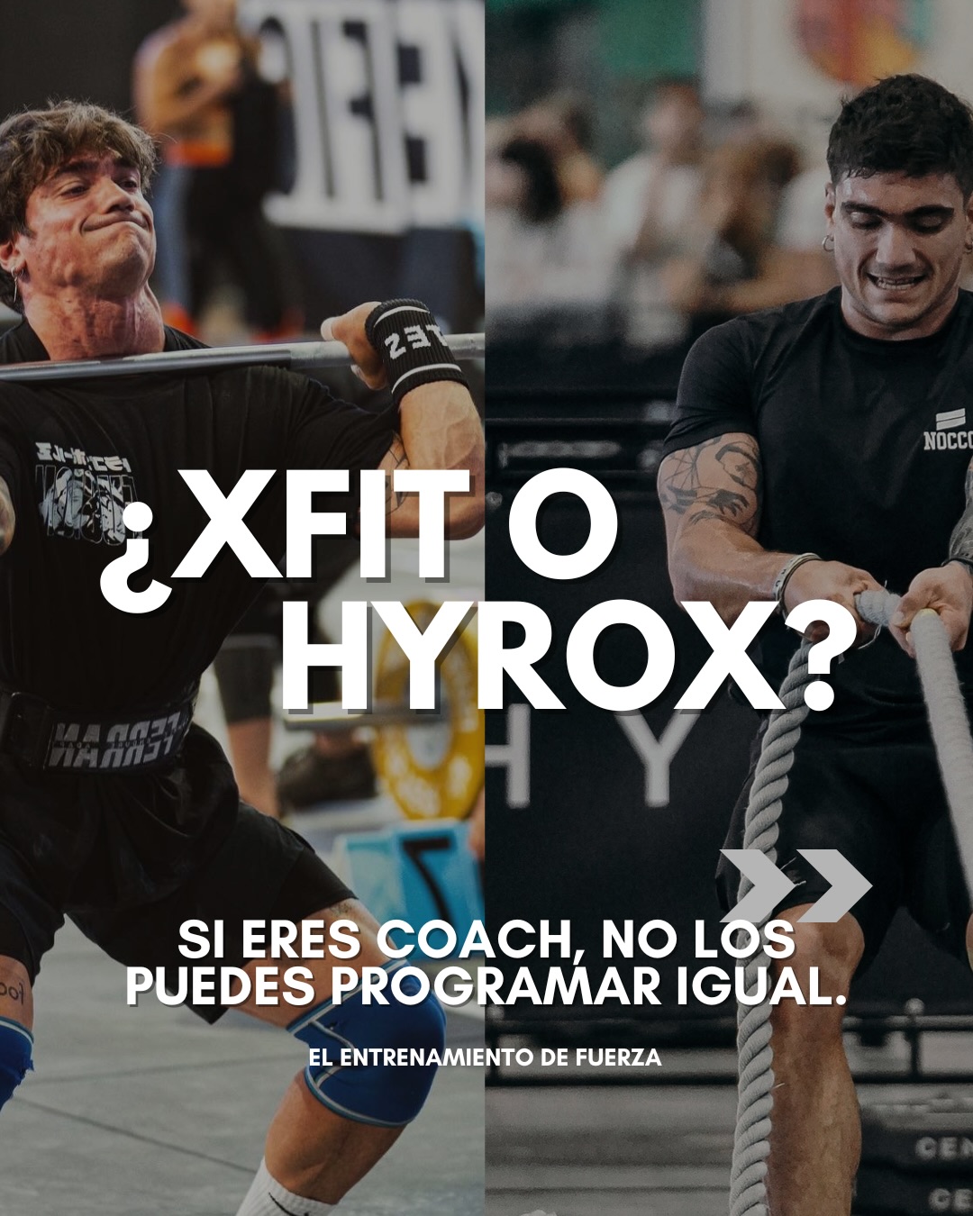 ferry15rc Facebook ad: Muchos coaches cometen el error de programar Hyrox…
