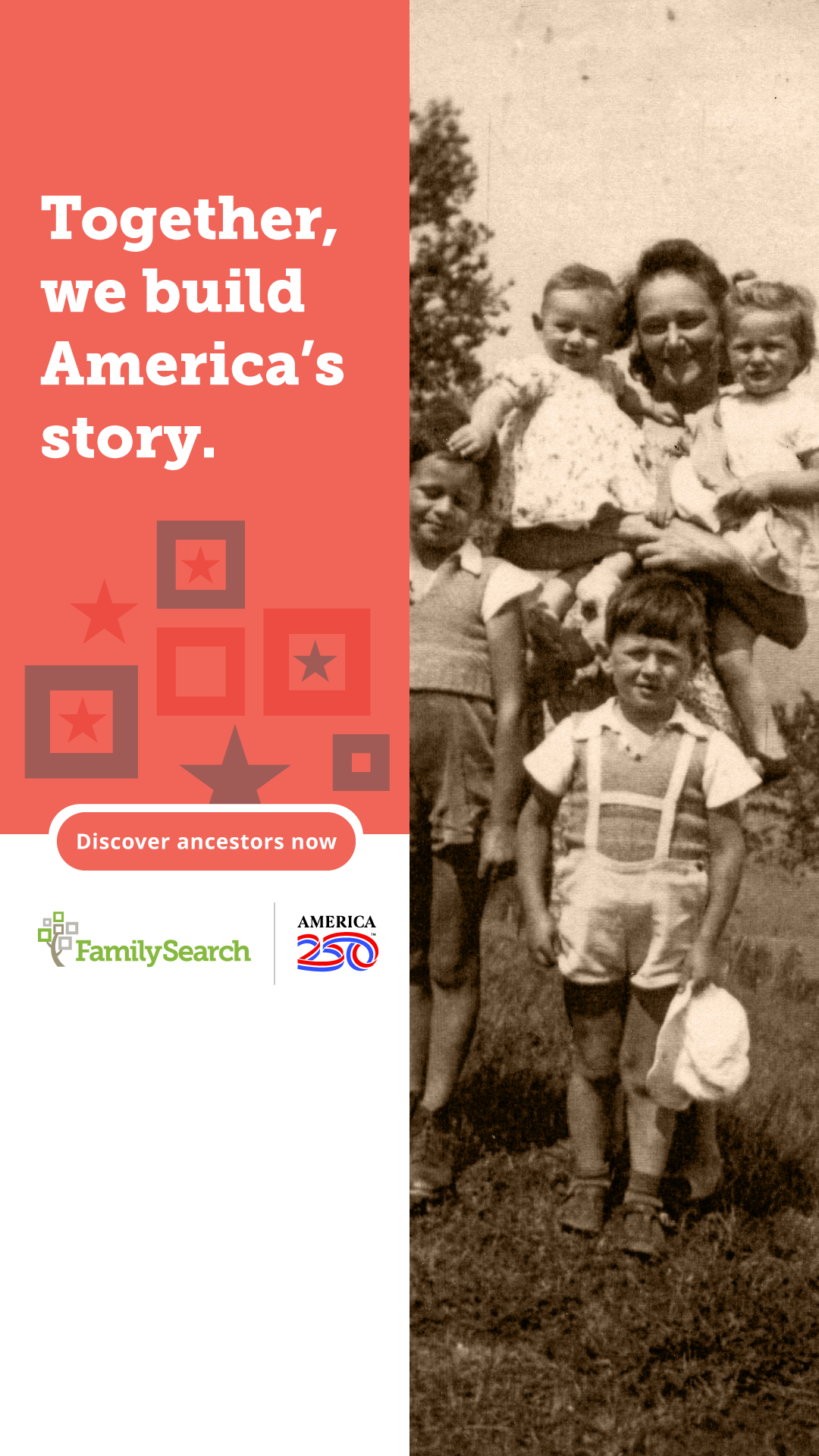 FamilySearch Facebook ad