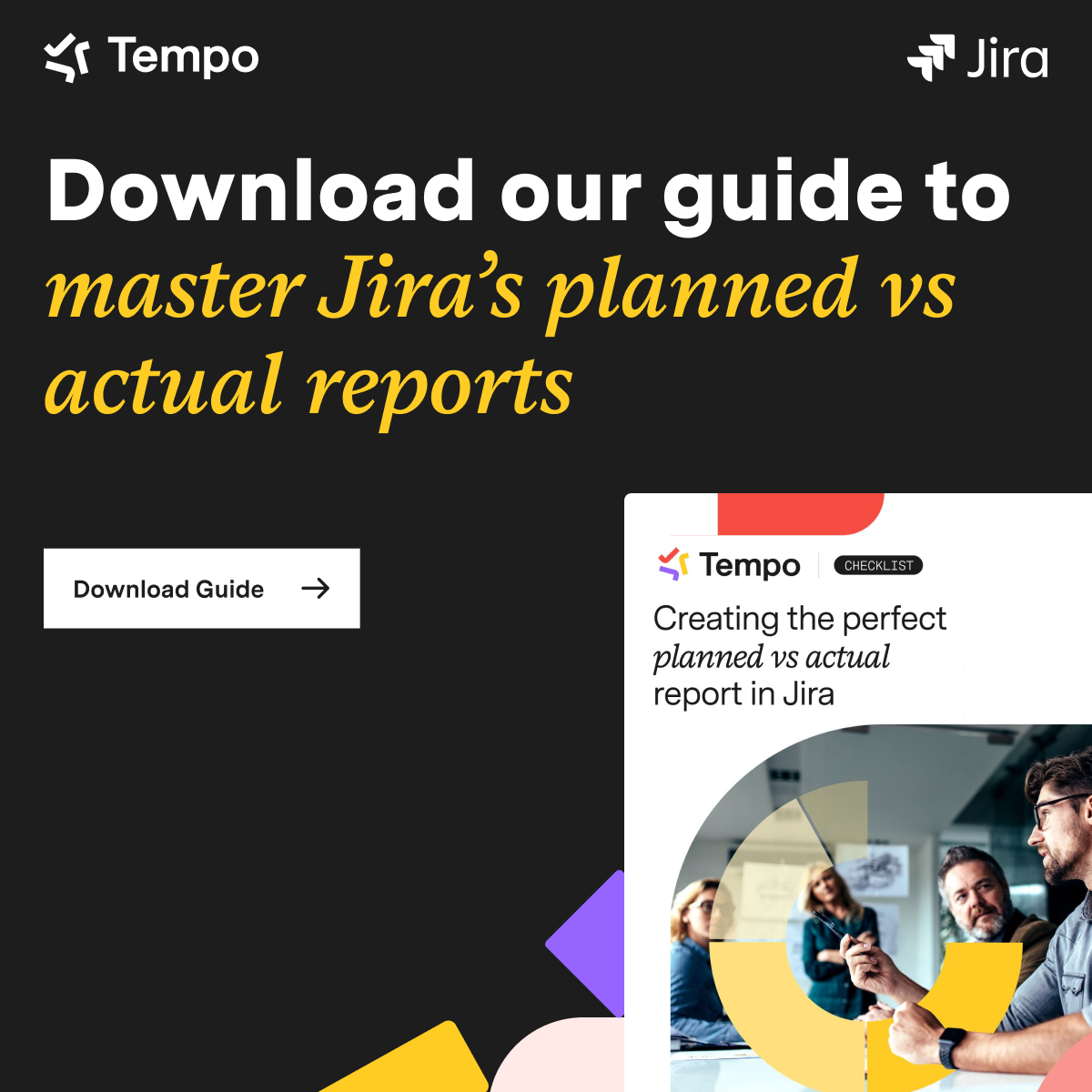 Tempo Facebook ad