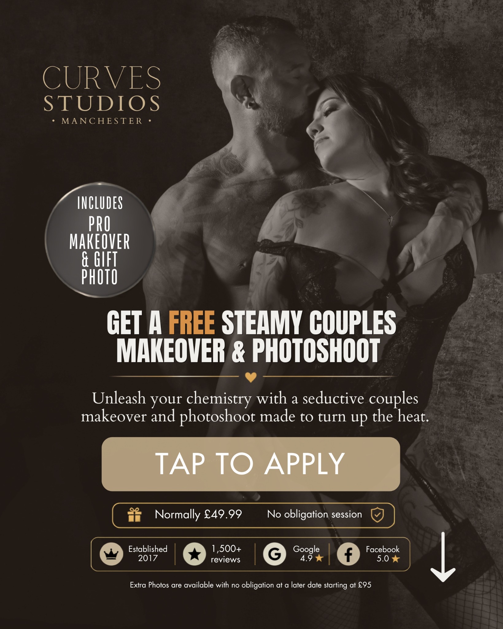 Curves Photography Studios Facebook ad from Jun 22, 2026
