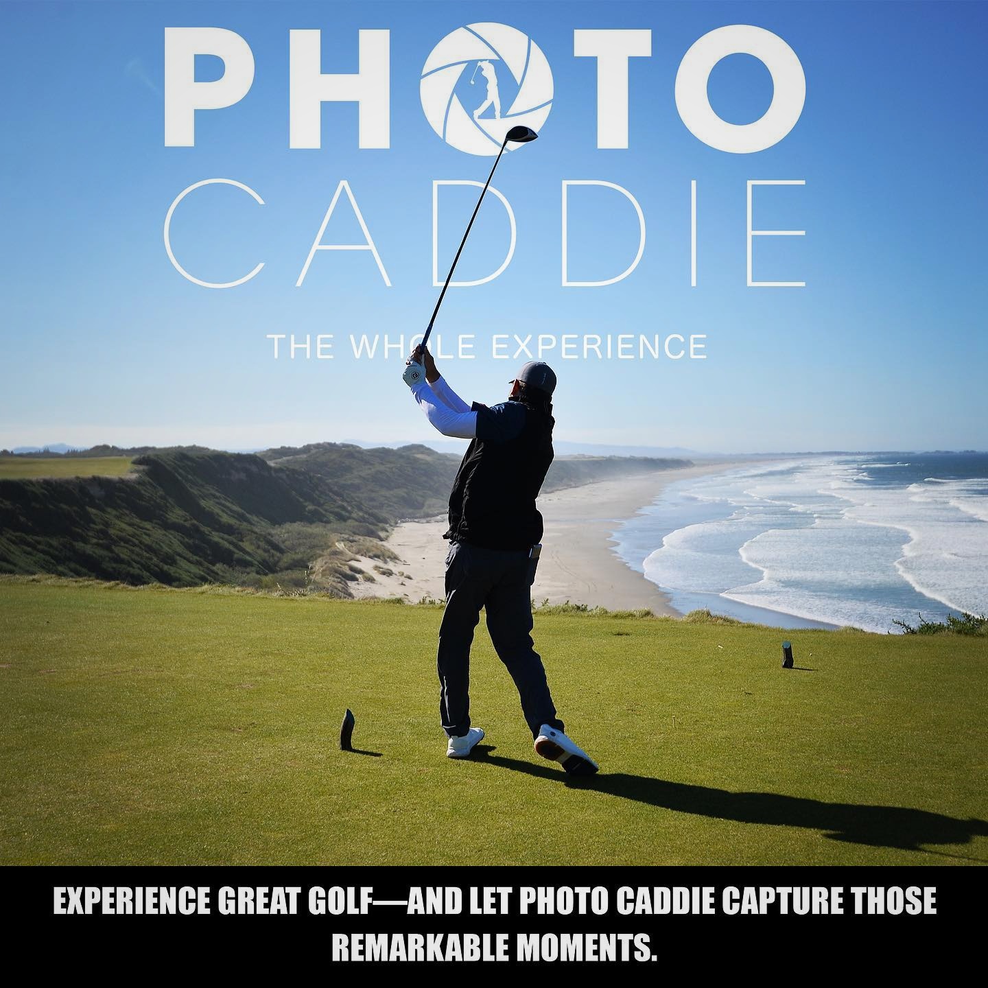Photocaddie Facebook ad: Home