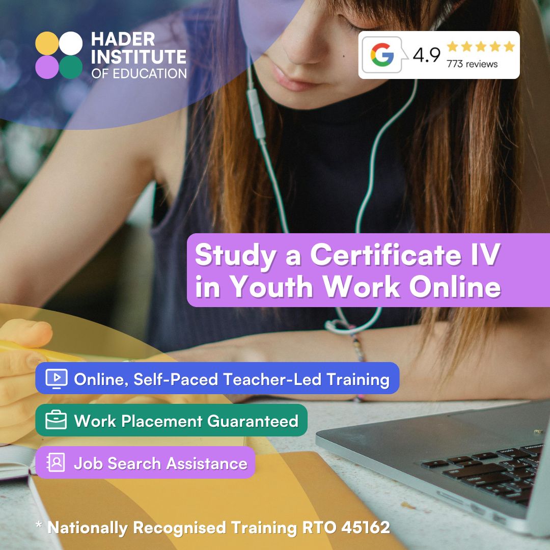 Hader Institute of Education RTO 45162 Facebook ad