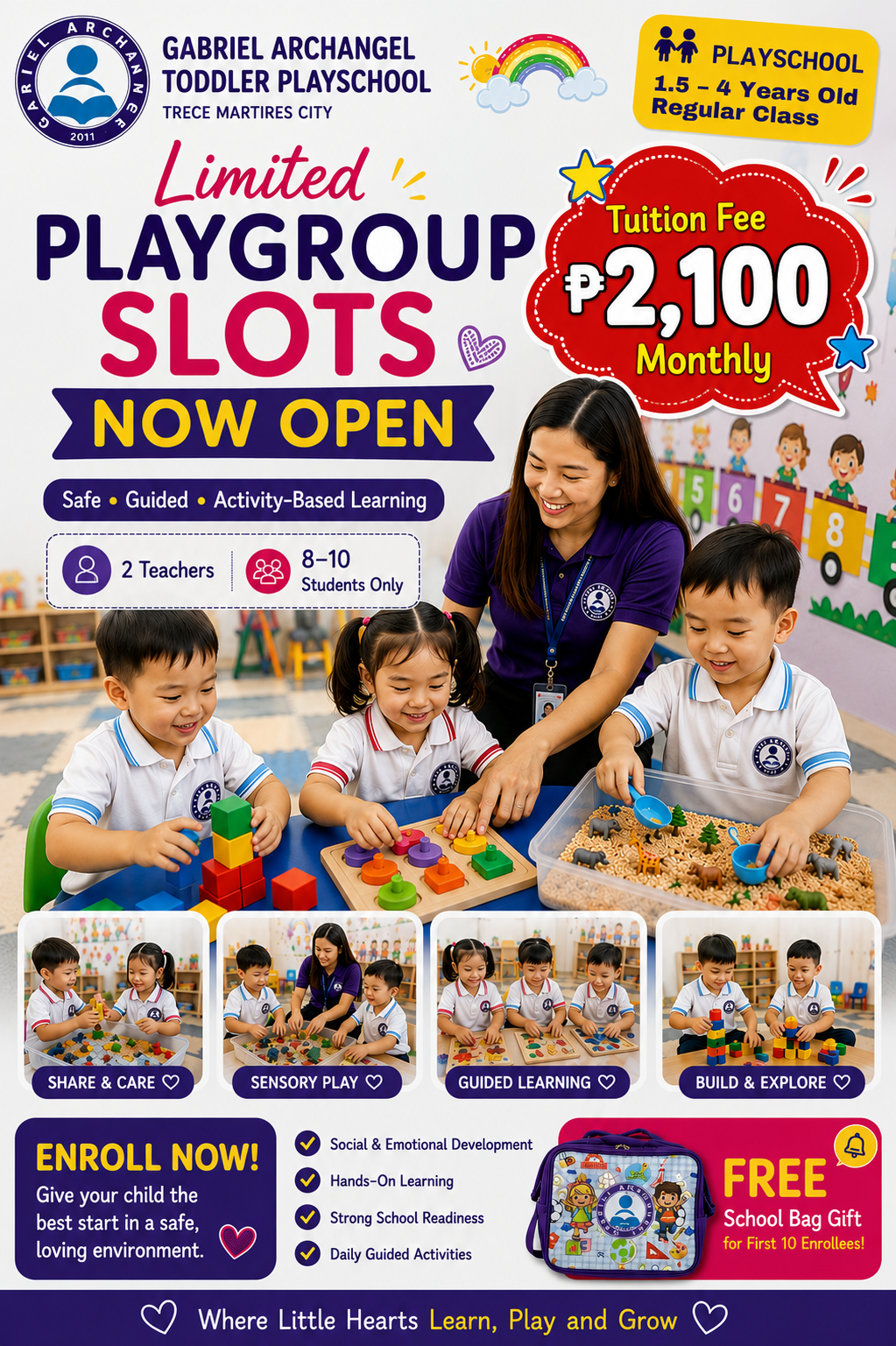Gabriel Archangel Toddler Playschool - Silang Cavite Facebook ad: Playschool
