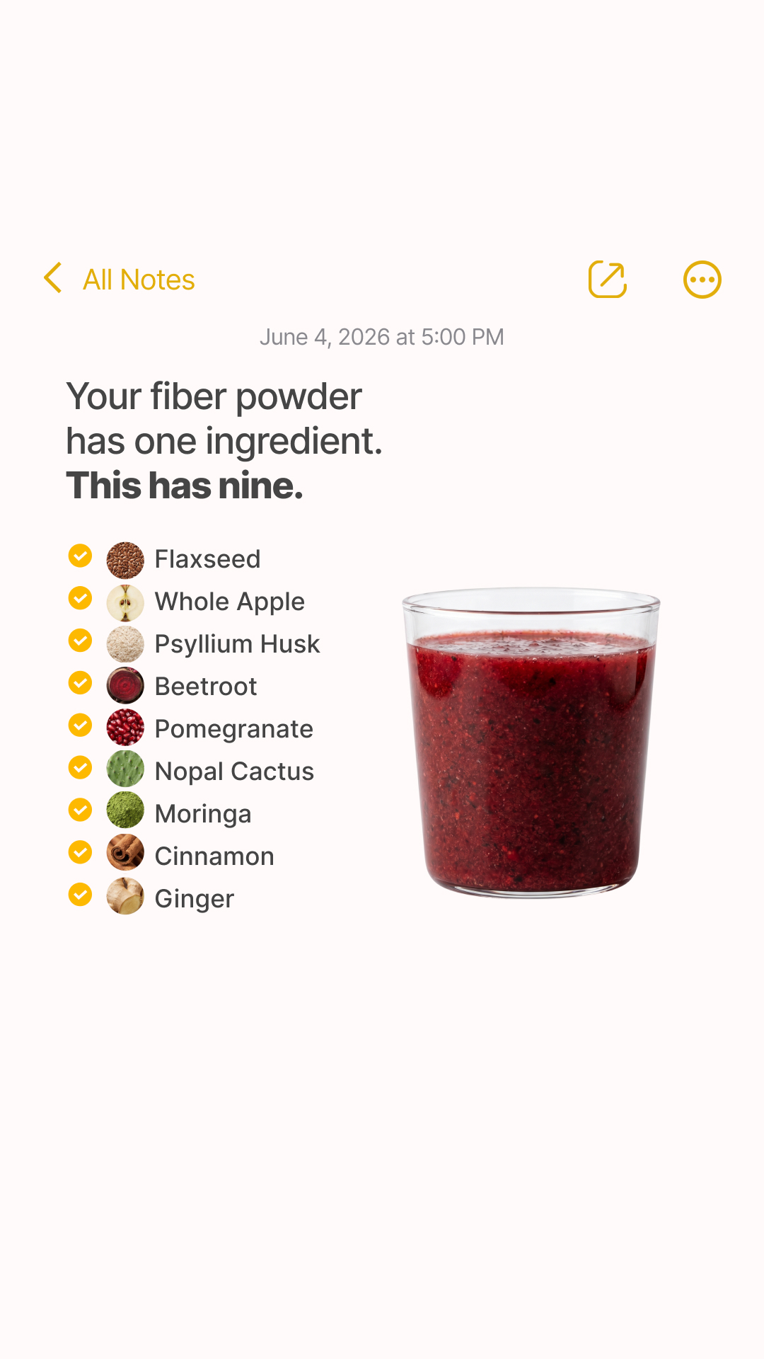 Soothe Naturals Facebook ad