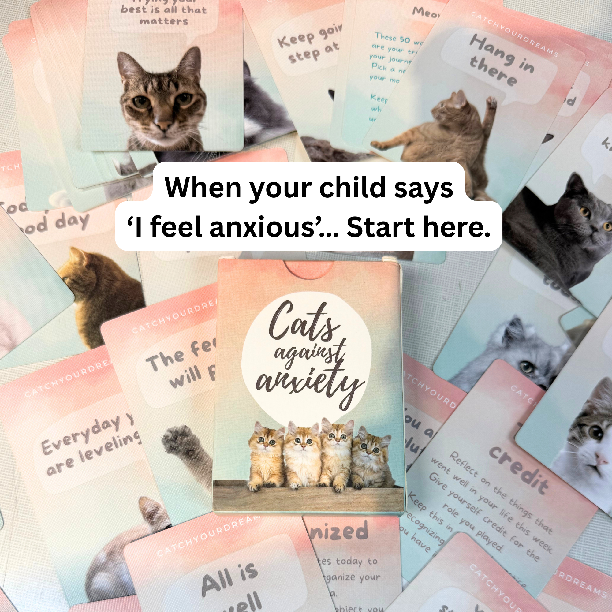 Catchyourdreams.ca Facebook ad: A Calm Down Tool Your Kids Will Actually Use