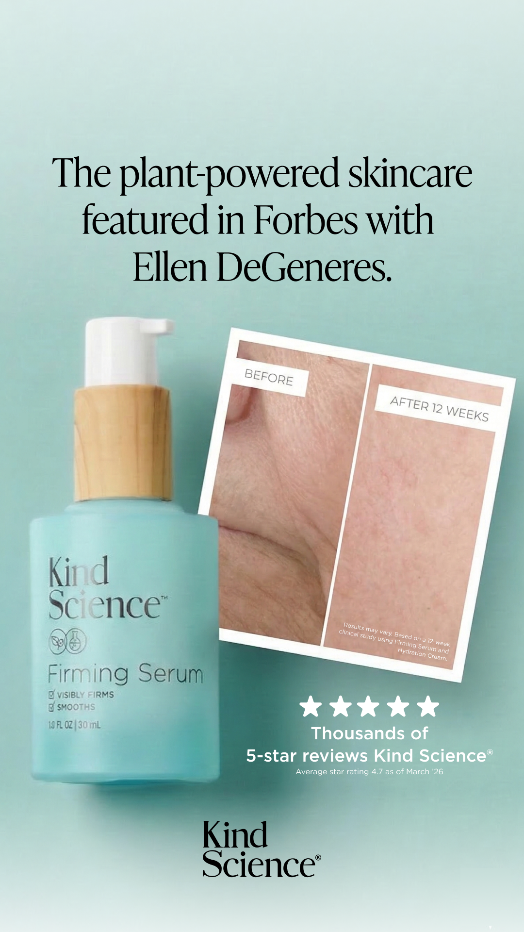 Kind Science Facebook ad