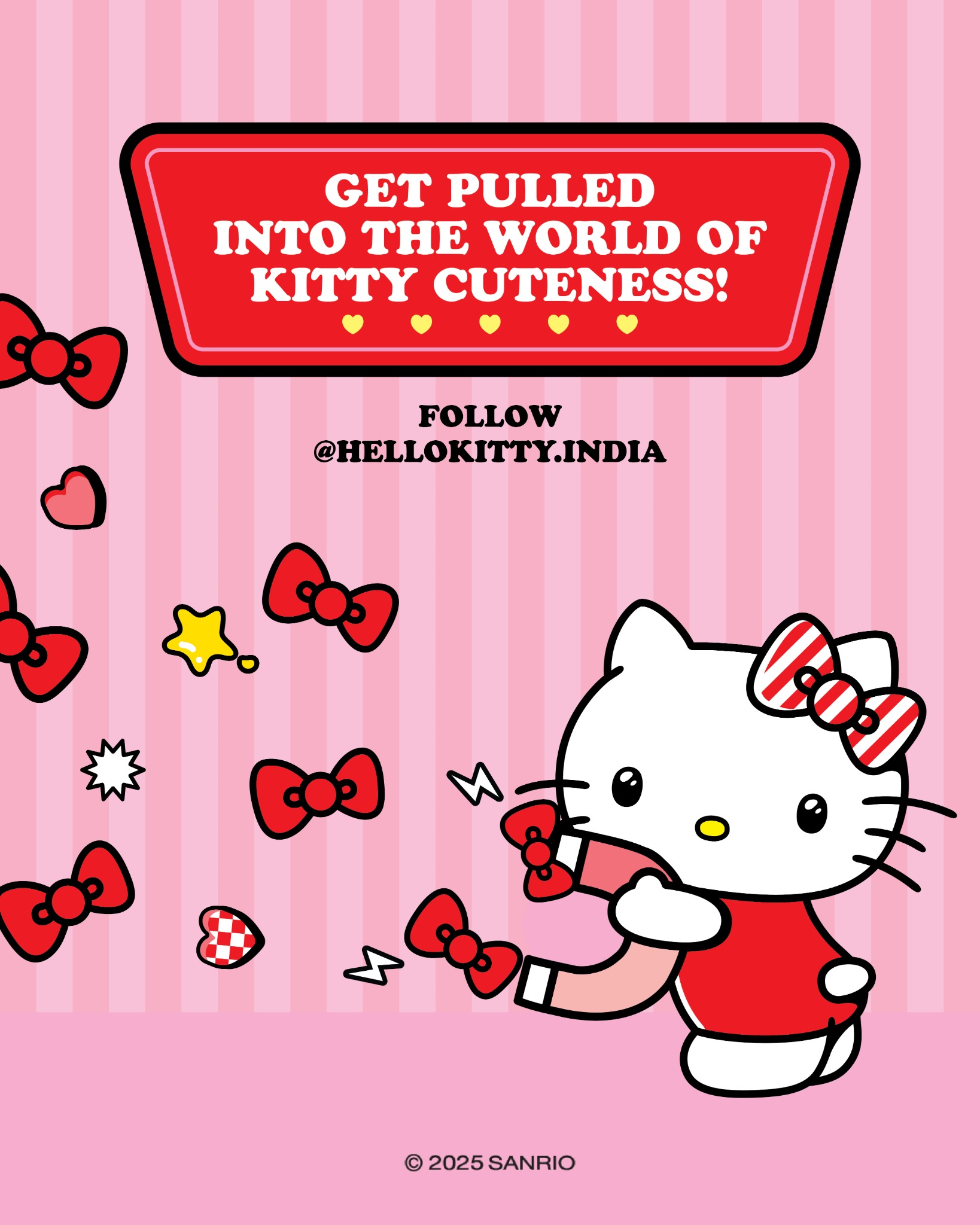 Hello Kitty India Facebook ad