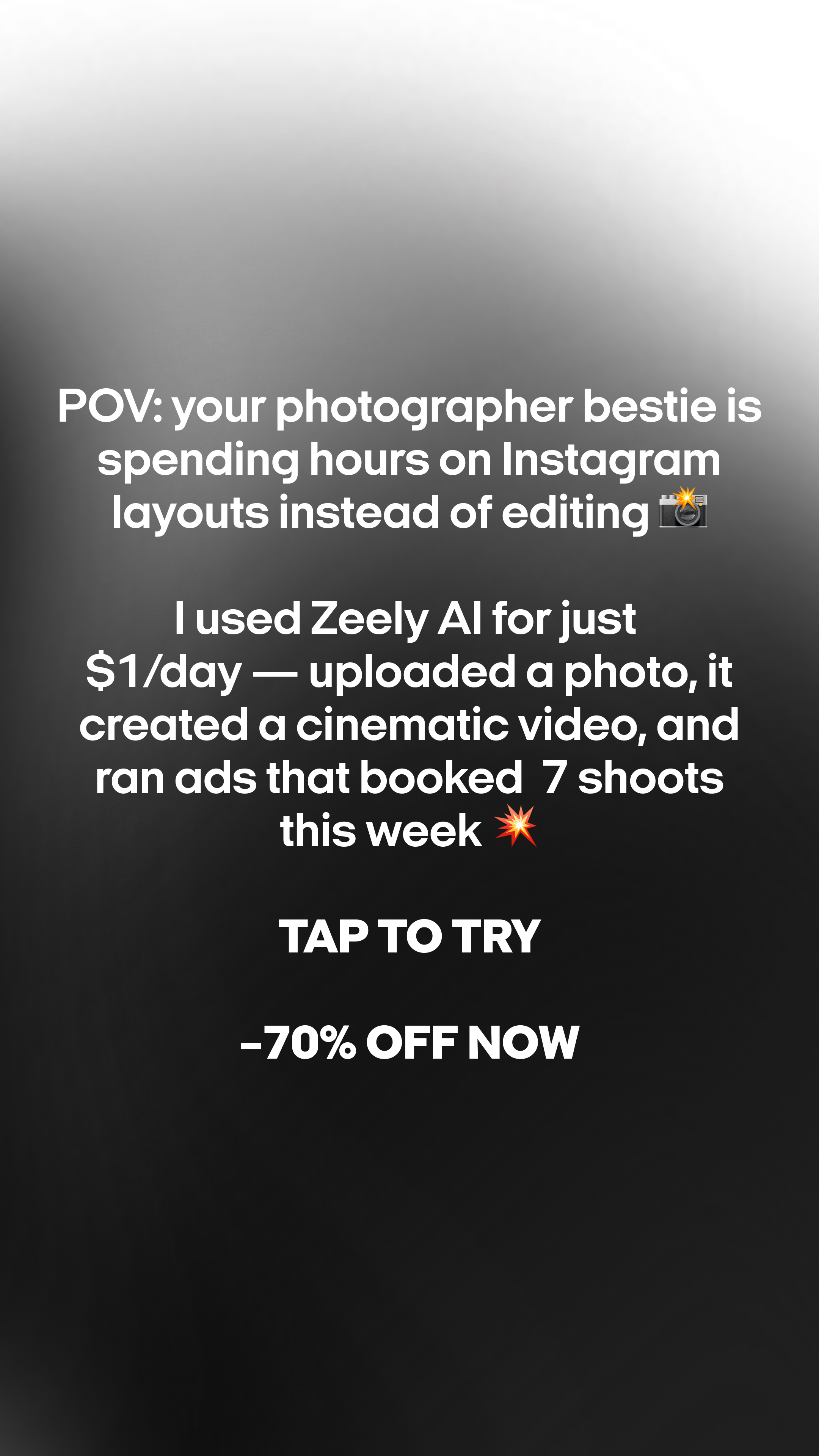 Zeely Facebook ad