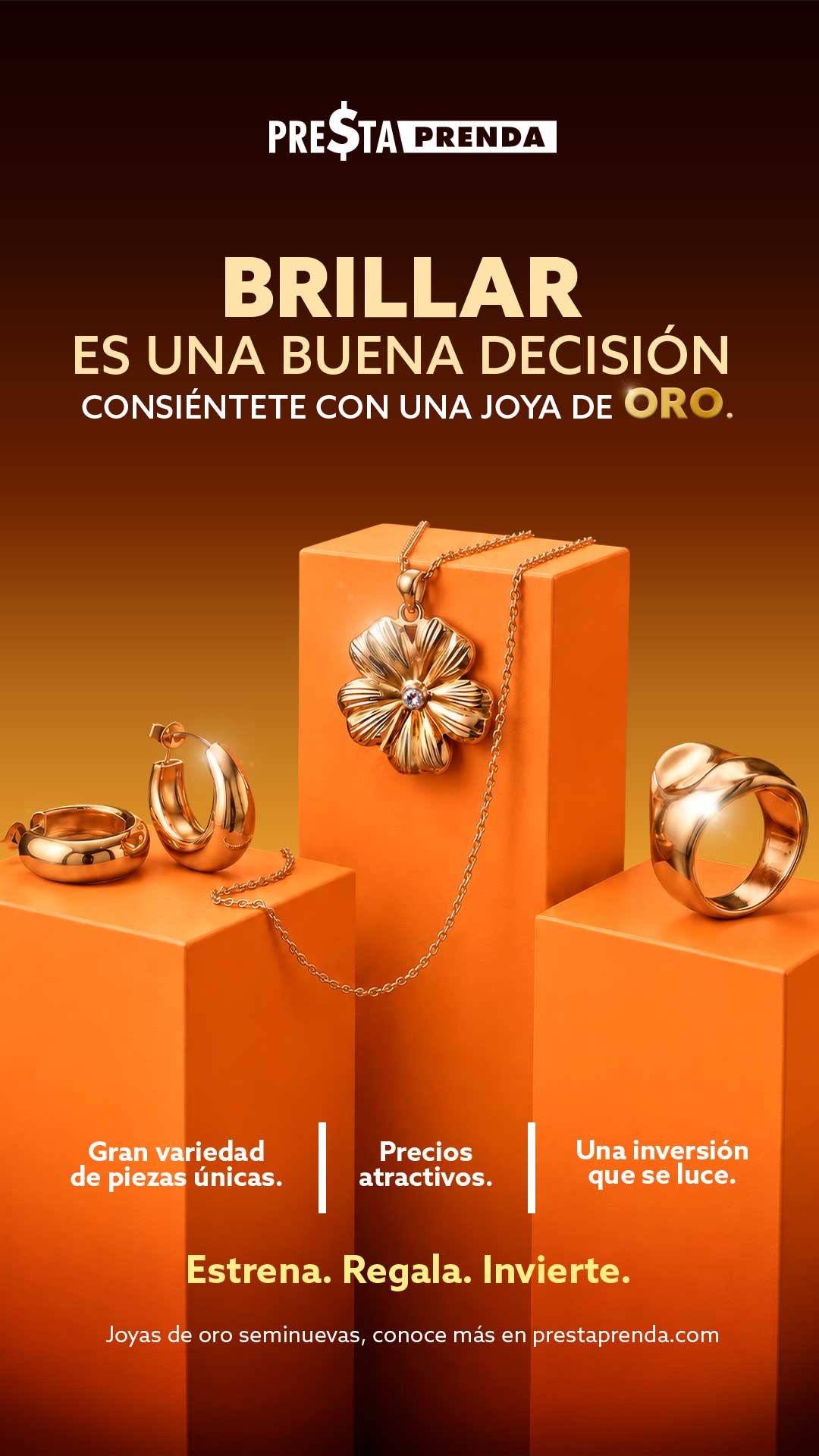 Presta Prenda Oficial Facebook ad from Jul 16, 2026