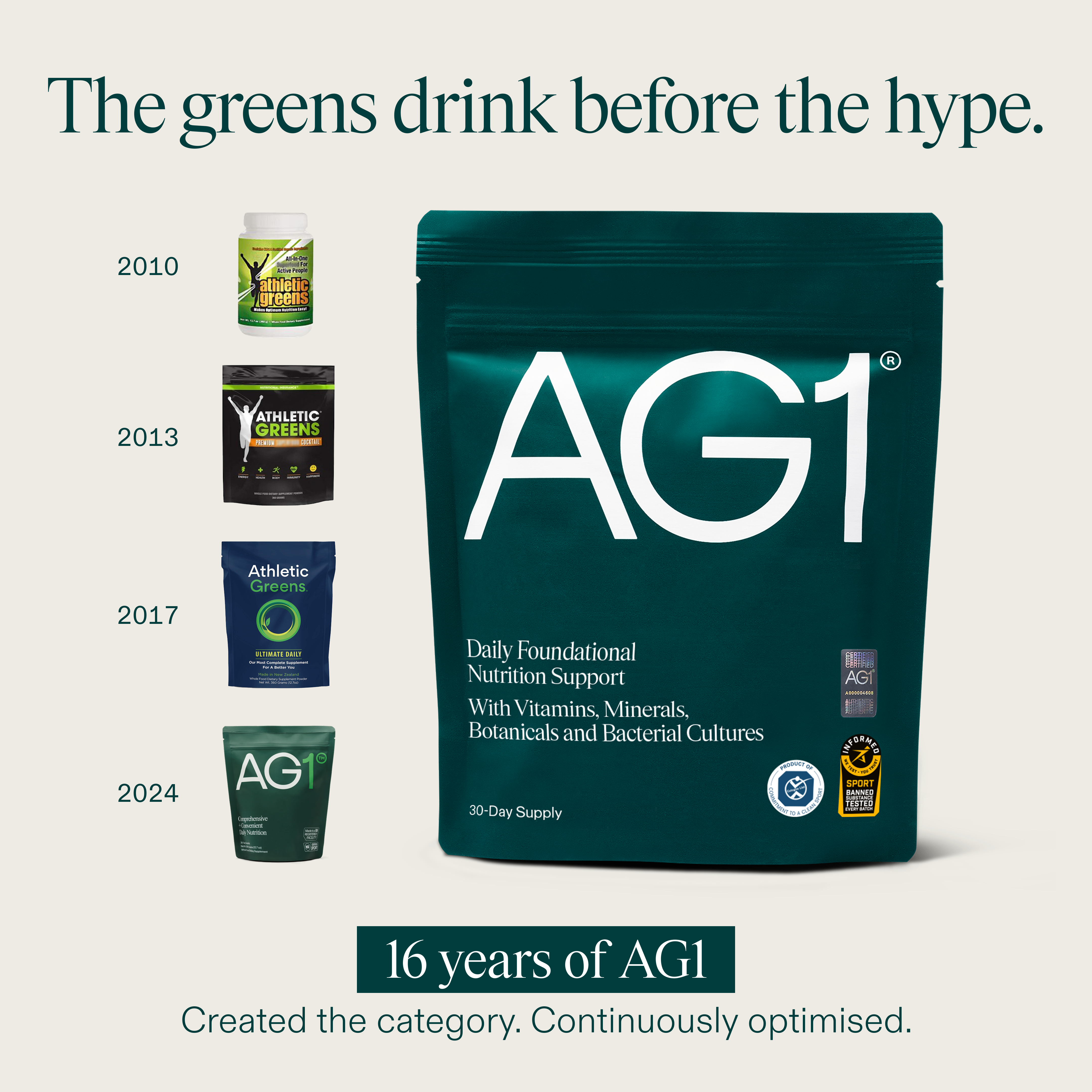 AG1 by Athletic Greens Facebook ad