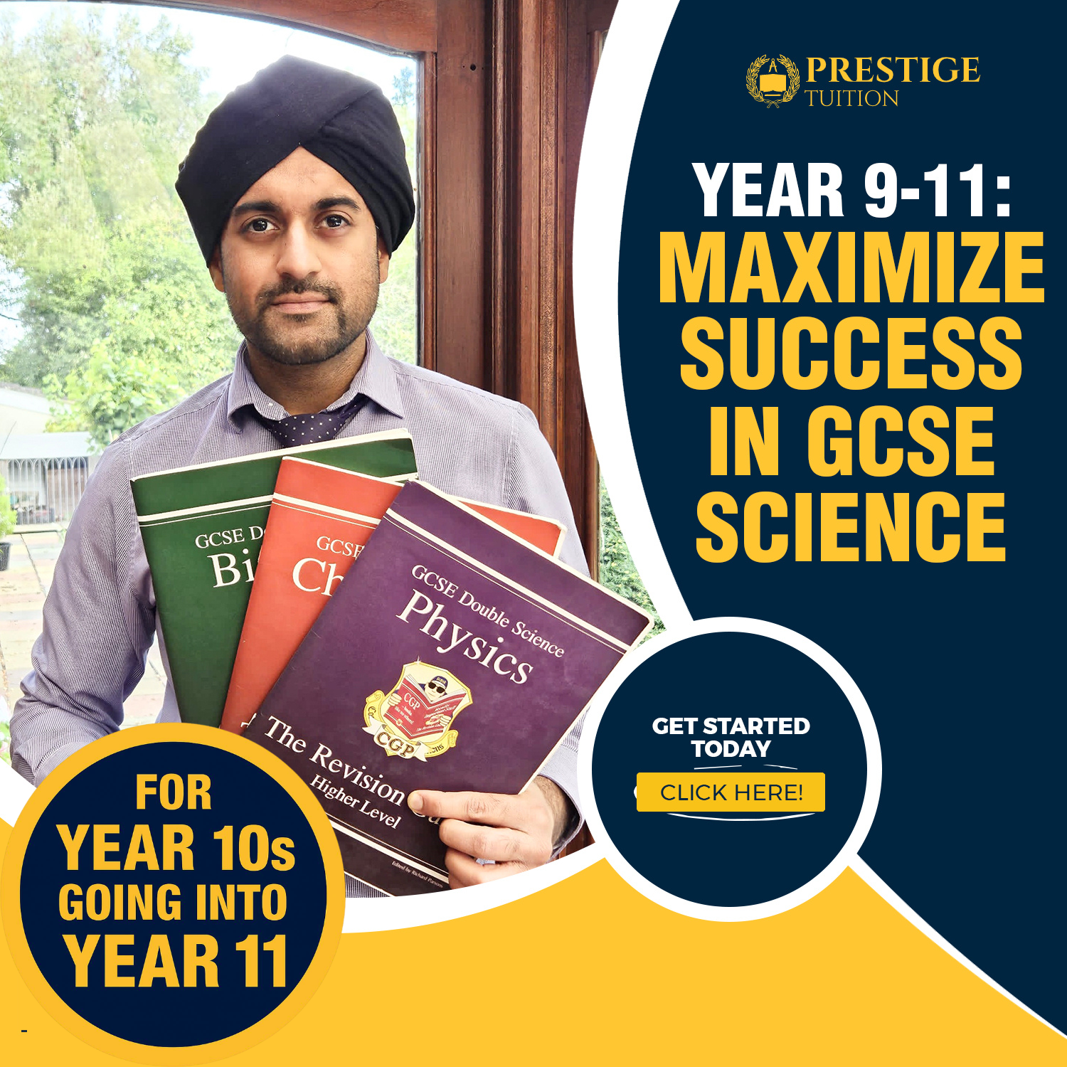 Satvir Channa - Science Tutor Facebook ad