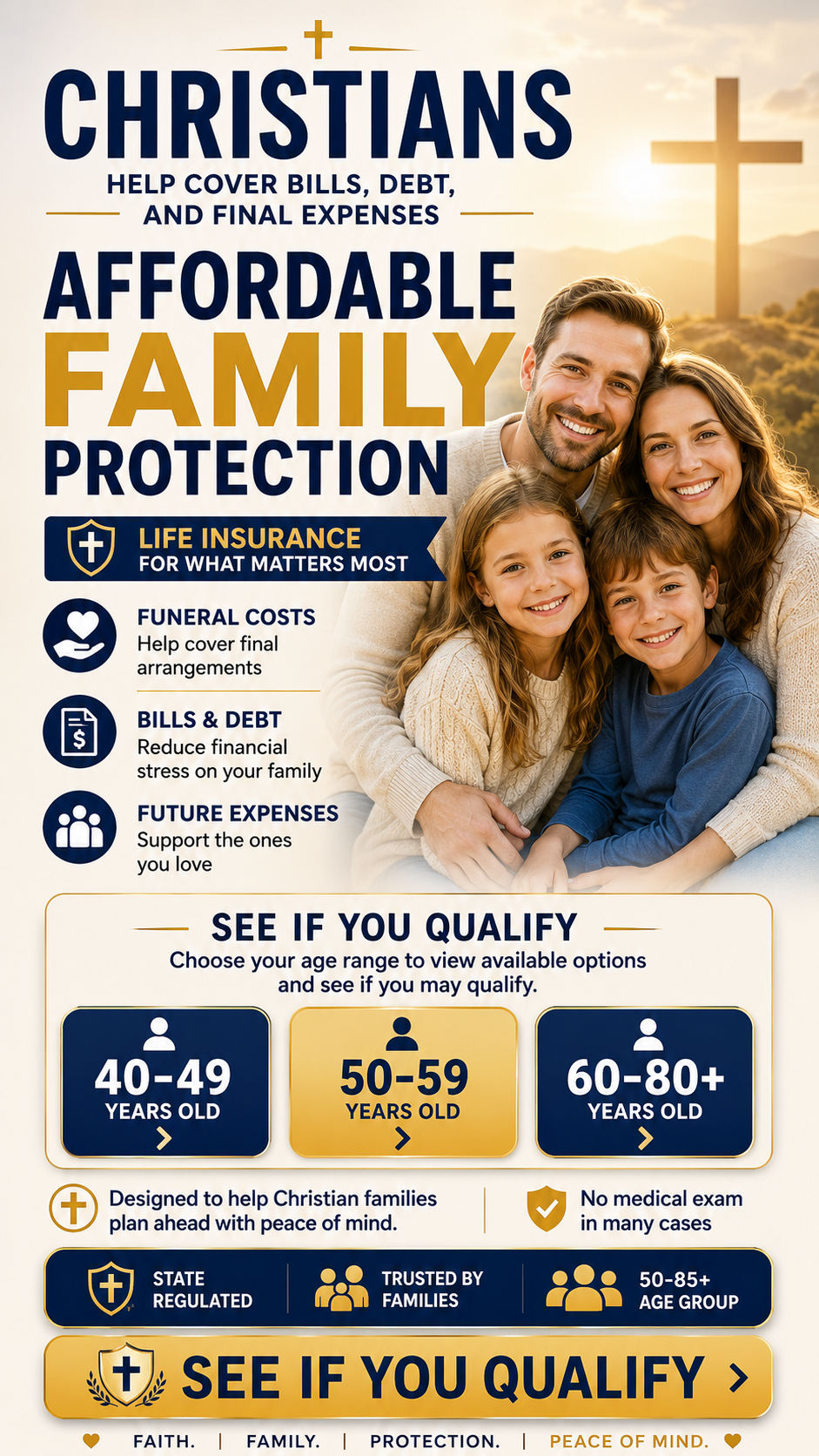 The Christian Circle Facebook ad