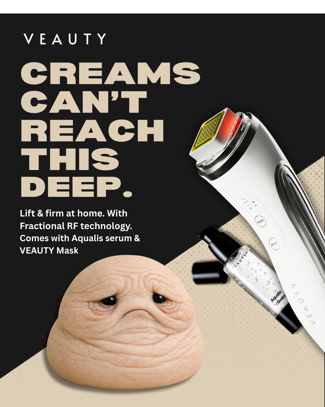 Veauty Facebook ad