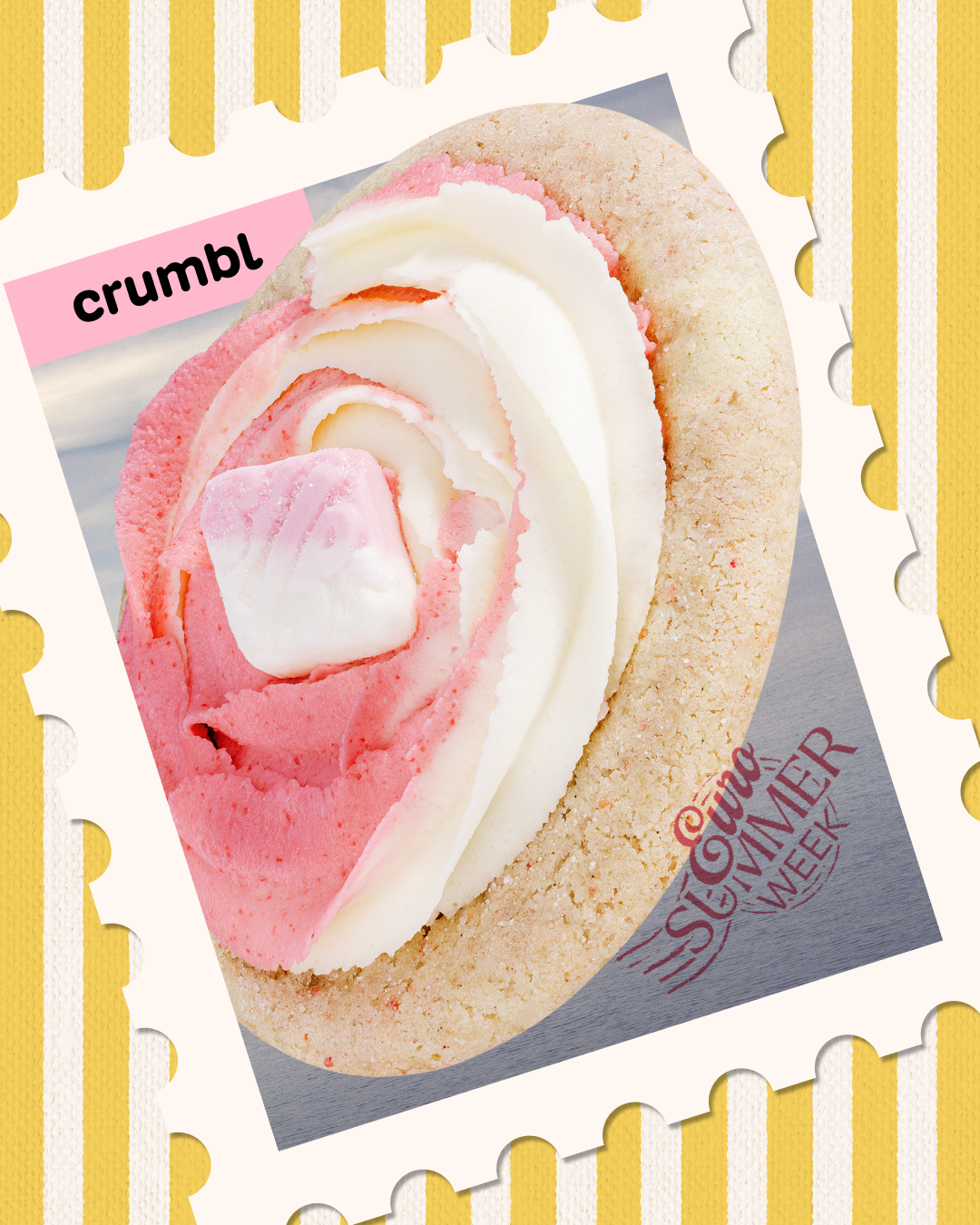 Crumbl Facebook ad from Aug 16, 2026