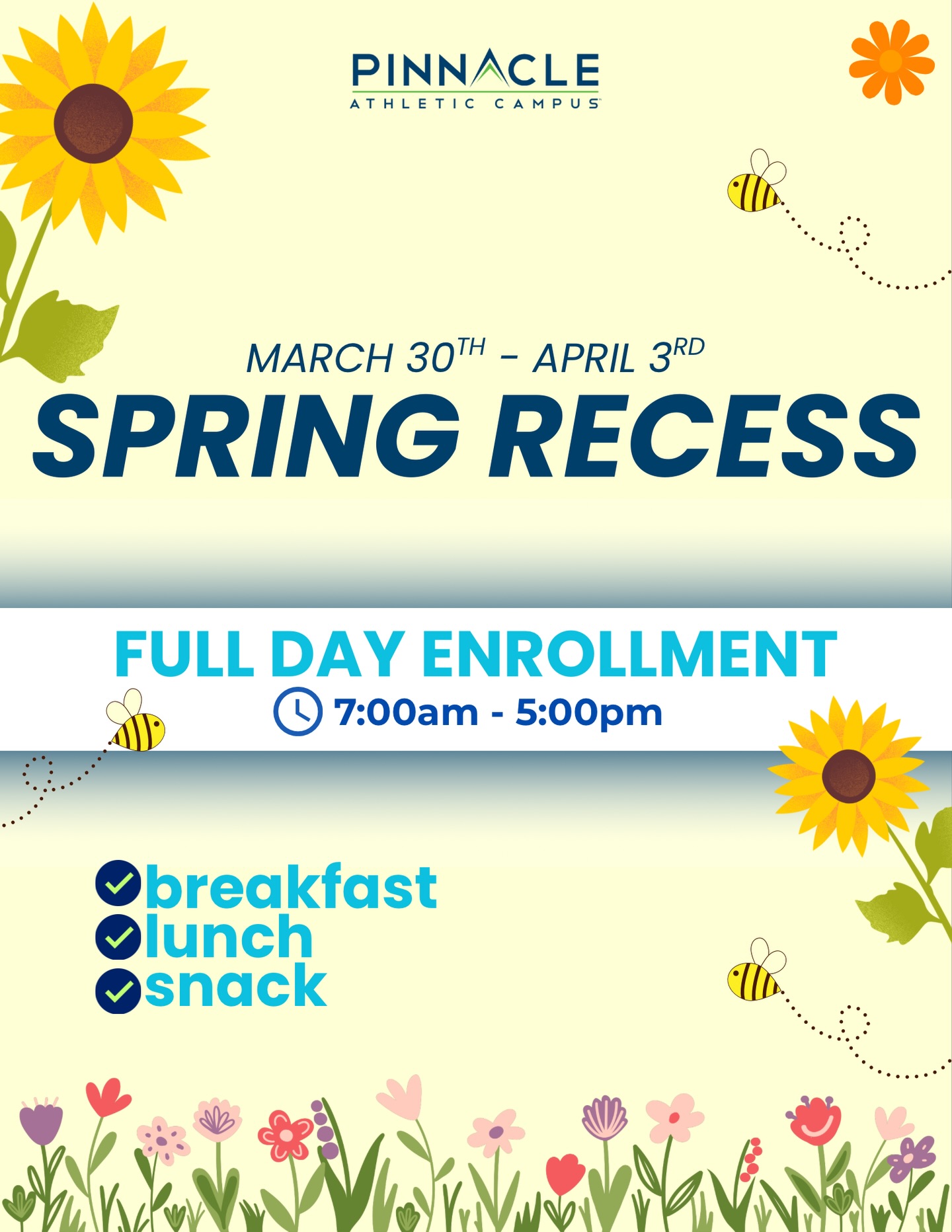 Pinnacle Athletics & Events Facebook ad