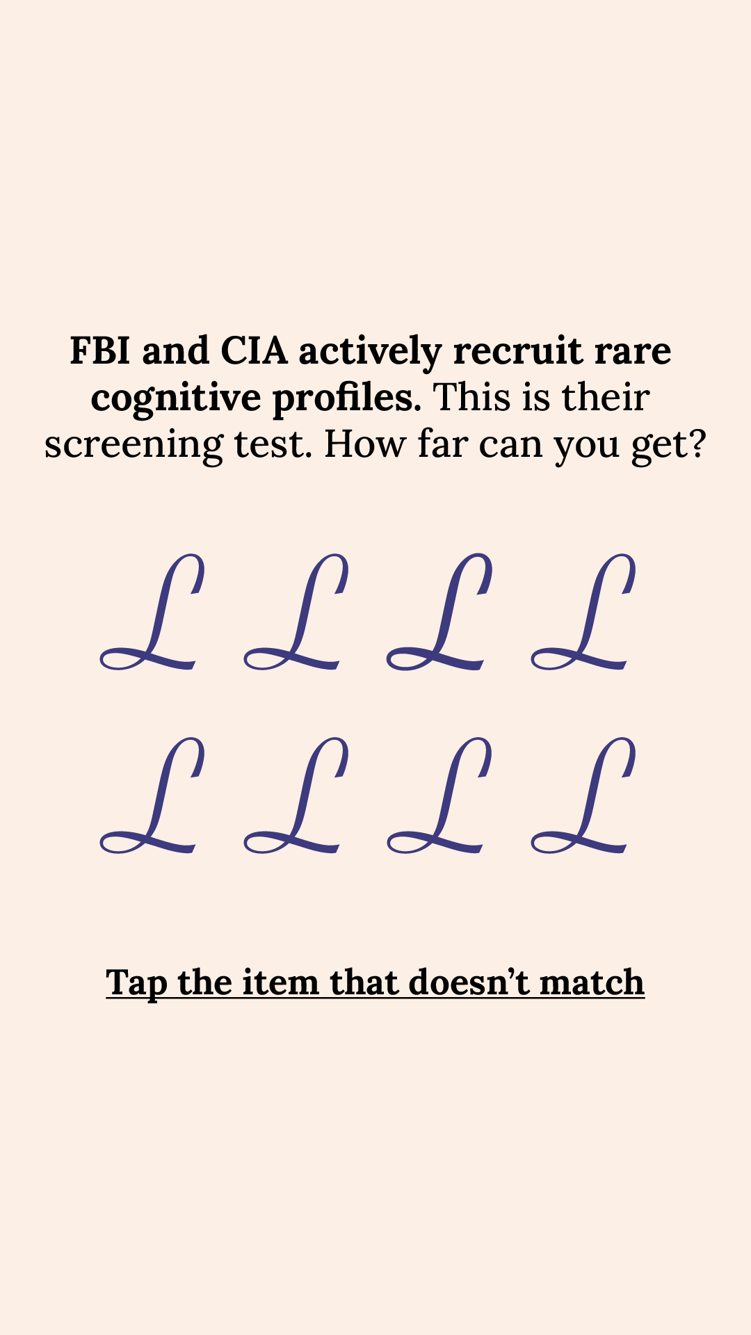 Brain Health Check Facebook ad