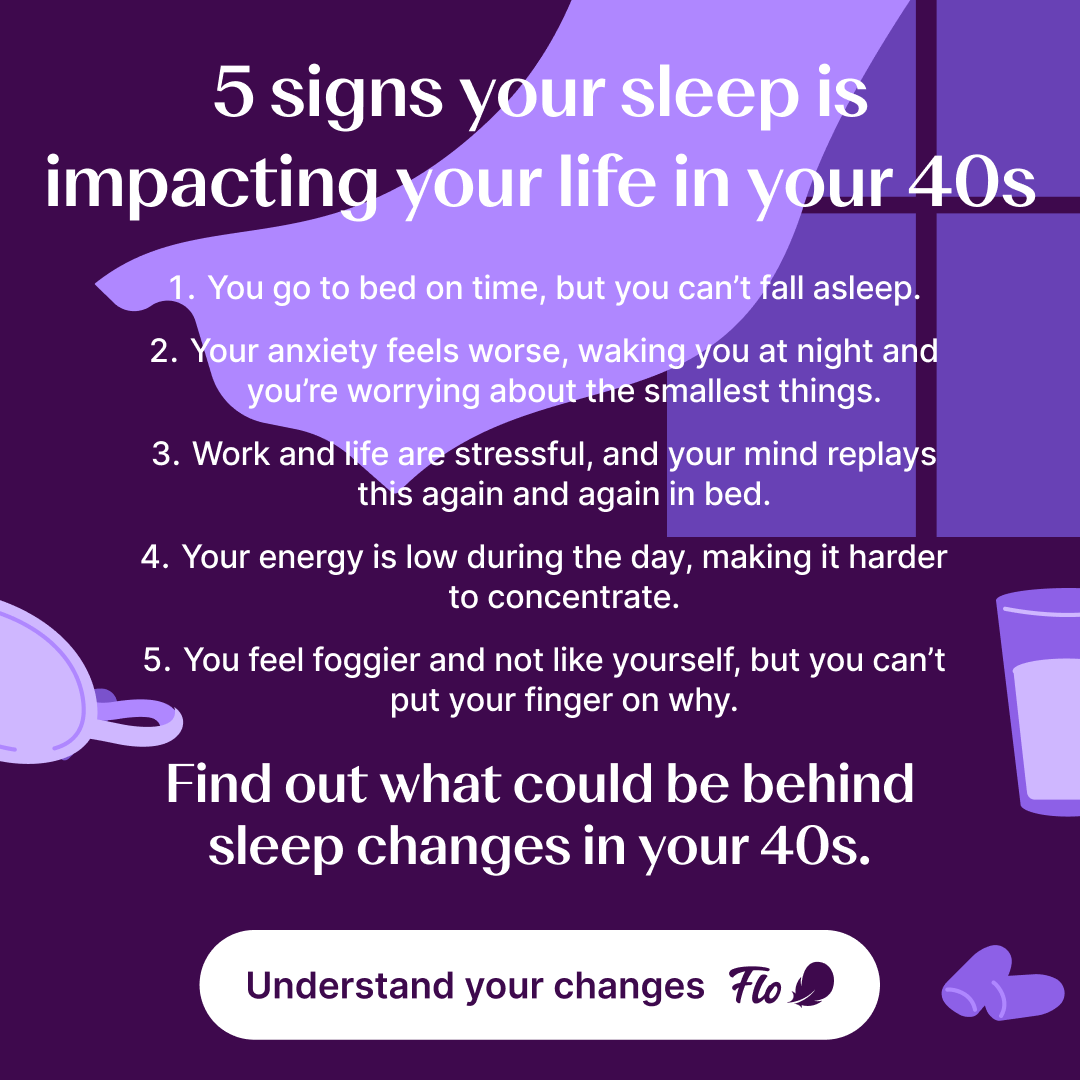 Flo Health App Facebook ad: Try Flo and never look back