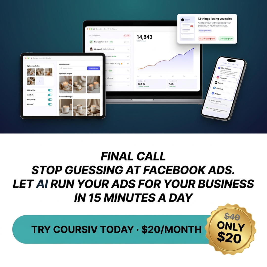 Practical AI Facebook ad