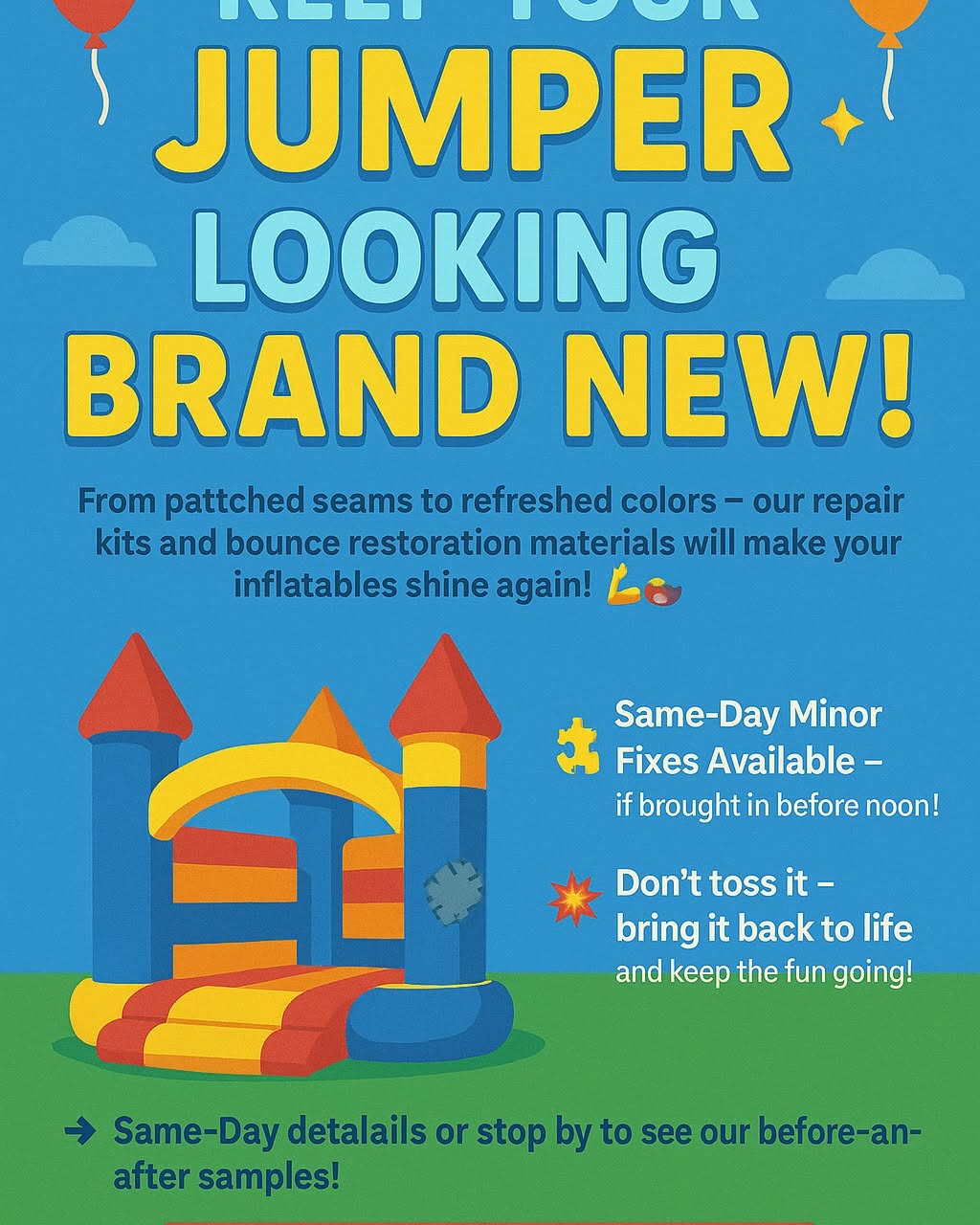 Jose Martin Grano Facebook ad: KEEP YOUR JUMPER LOOKING BRAND NEW!