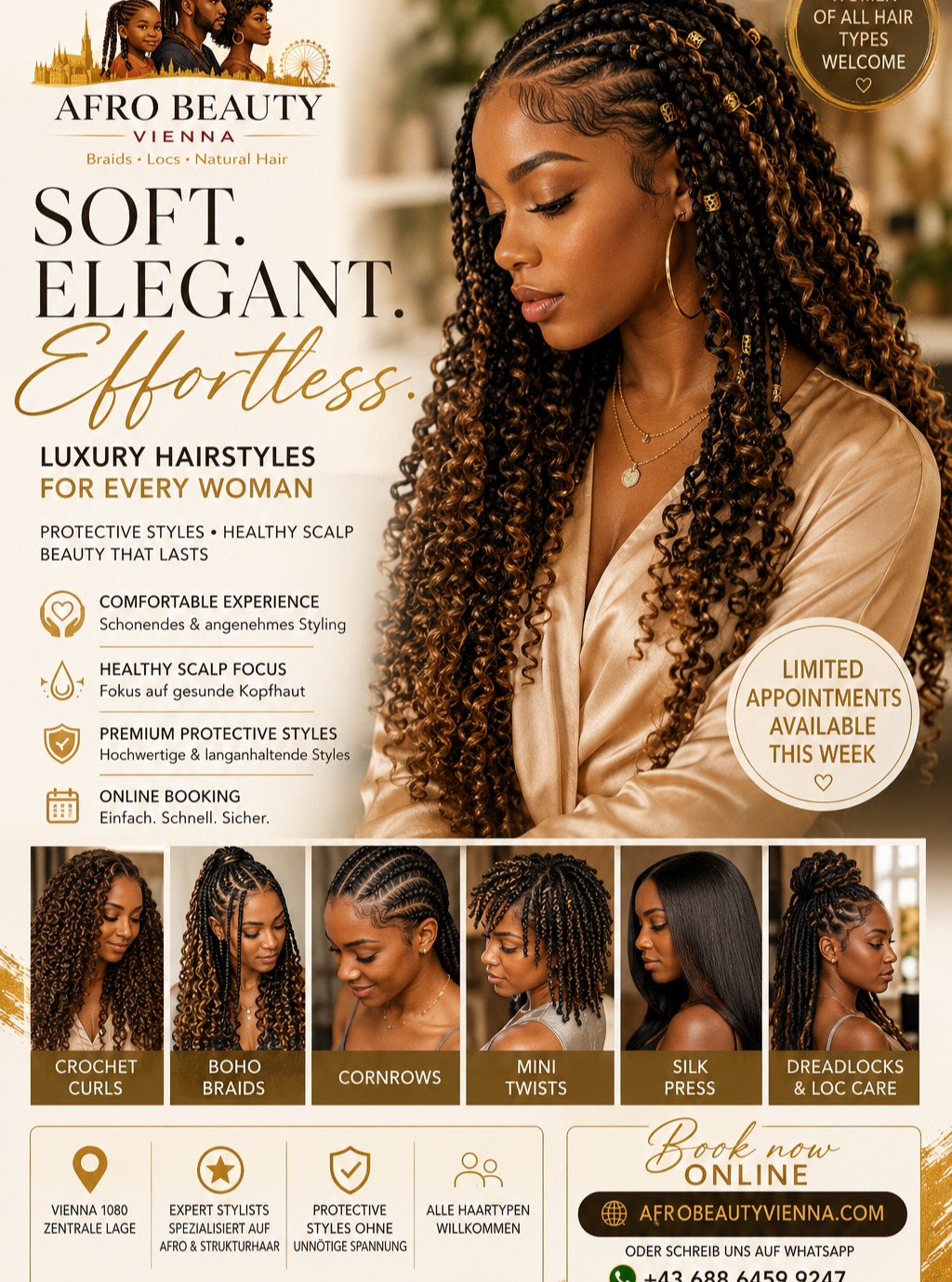 Afro Beauty Vienna Facebook ad