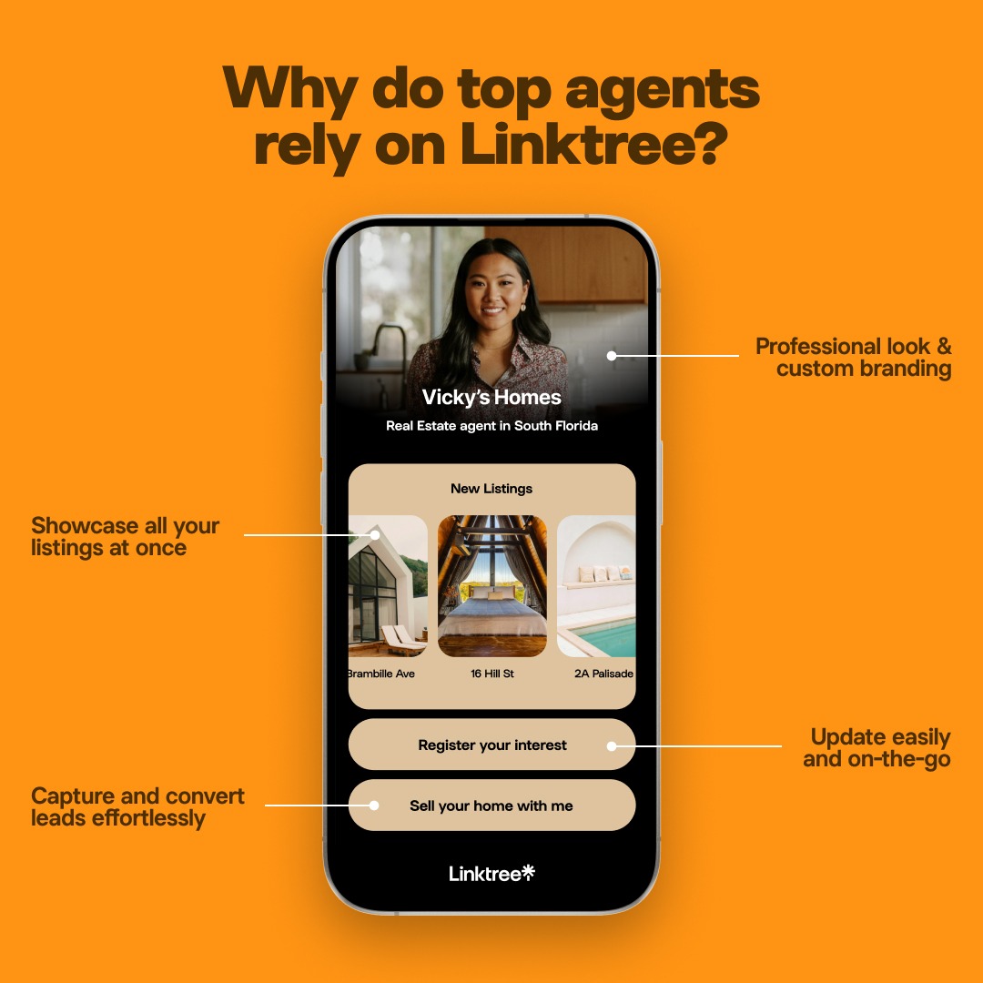 Linktree Facebook ad
