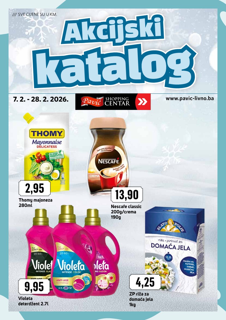 Shopping centar Pavić Facebook ad: Stigao je novi katalog!