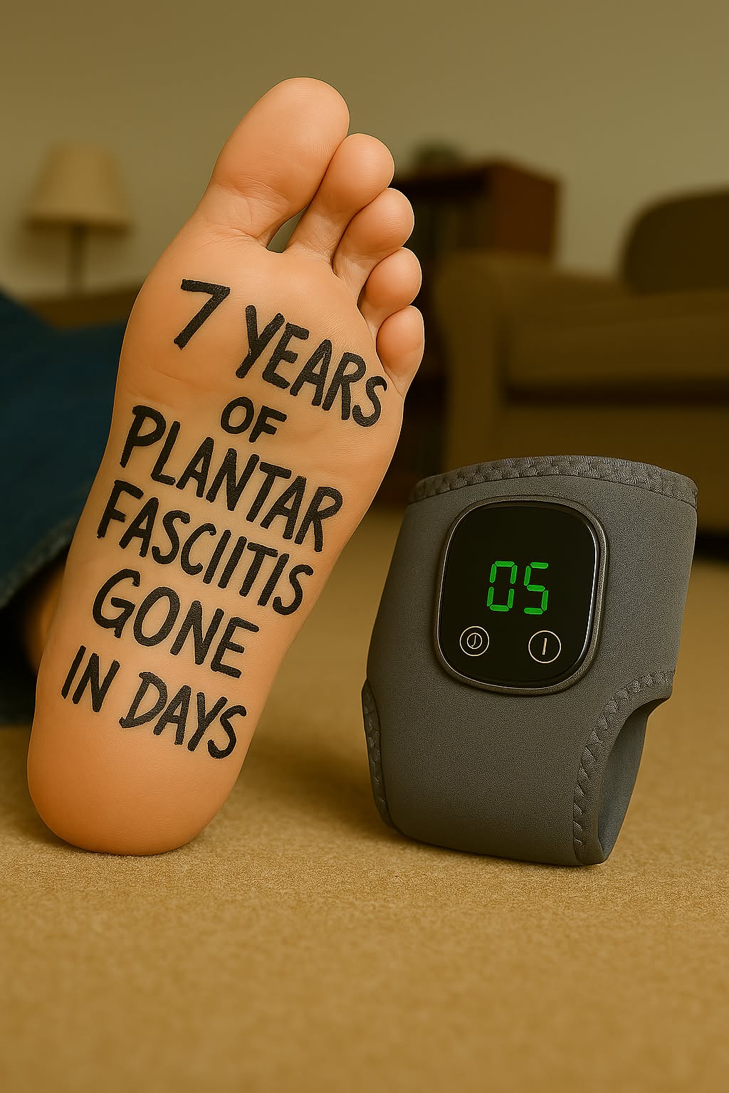 Alamaraat AE Facebook ad: Finally-Foot Pain Relief That Works