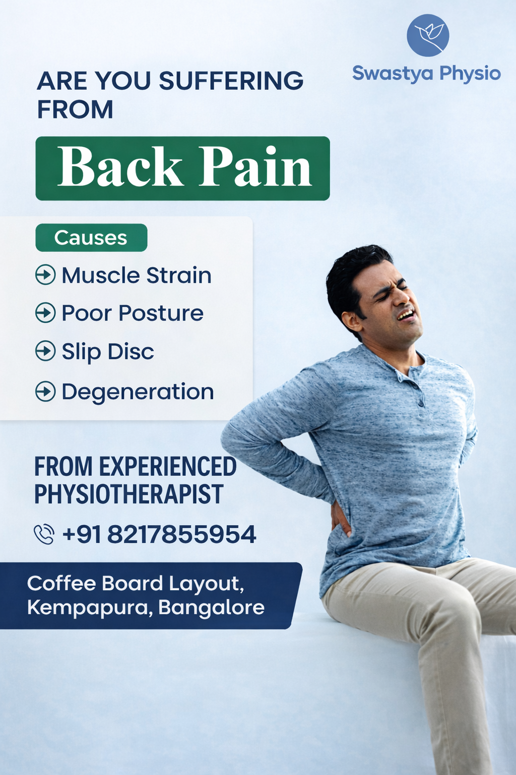SwastyaPhysio Facebook ad from Jan 30, 2026