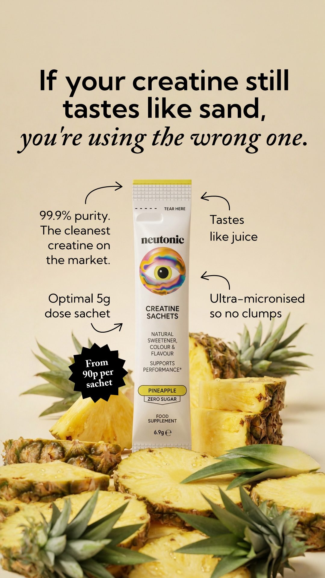 Neutonic Facebook ad