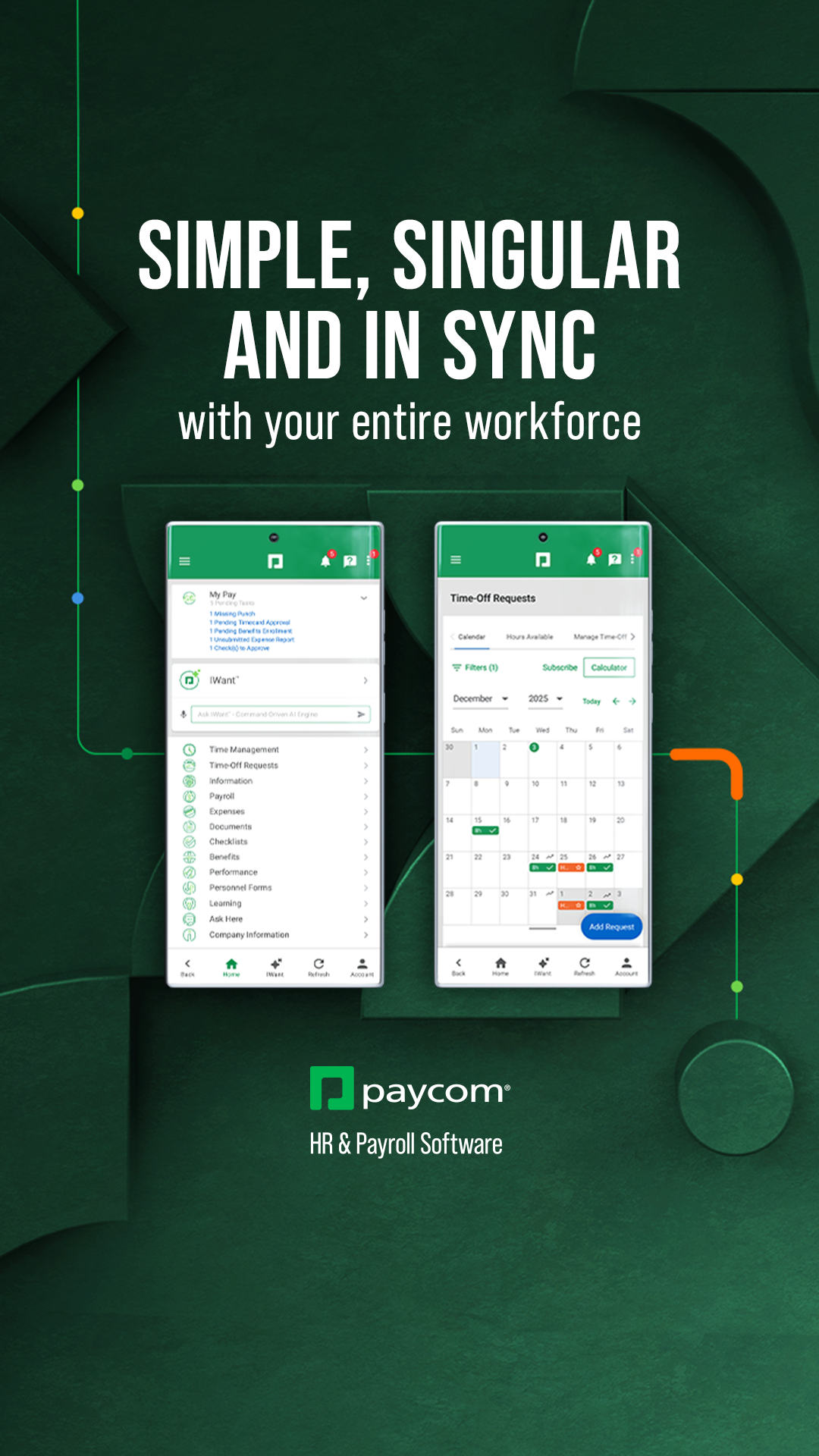 Paycom Facebook ad from Jan 22, 2026