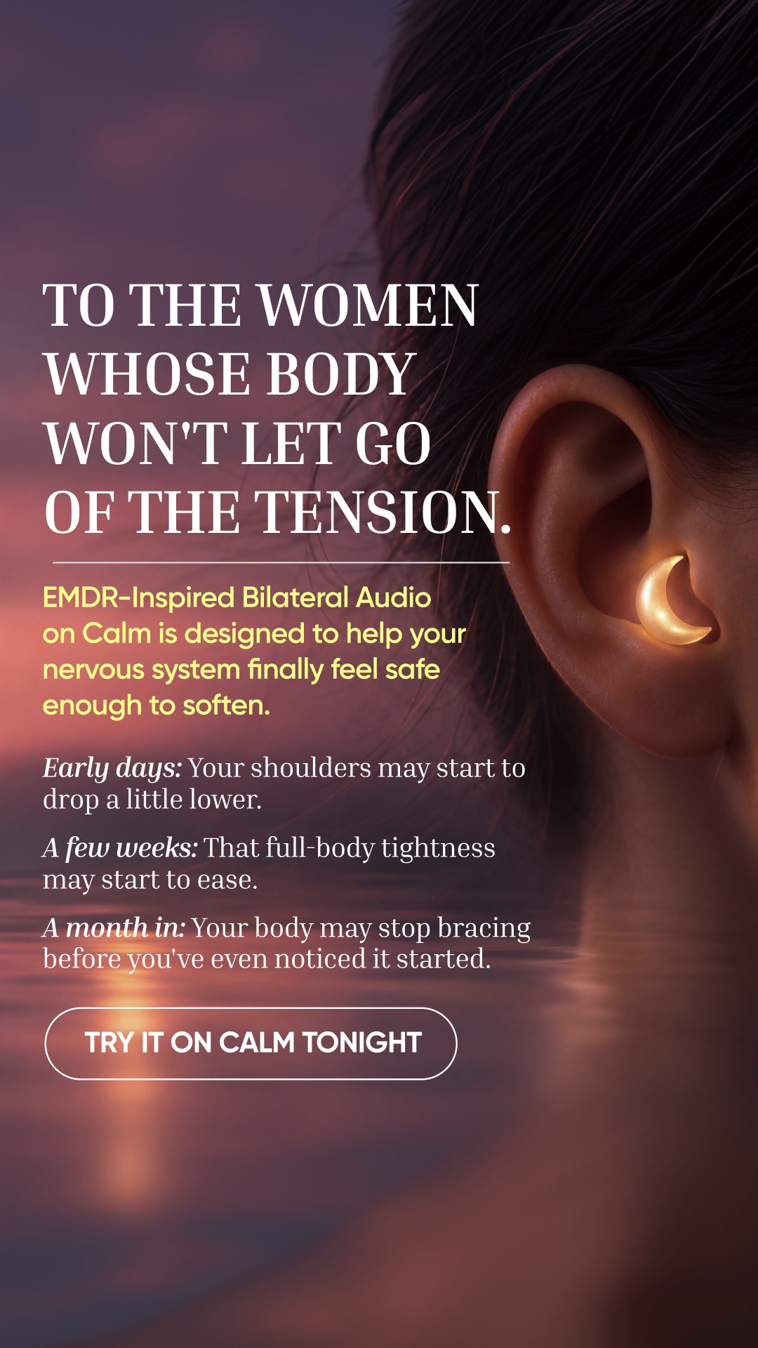 Calm Facebook ad