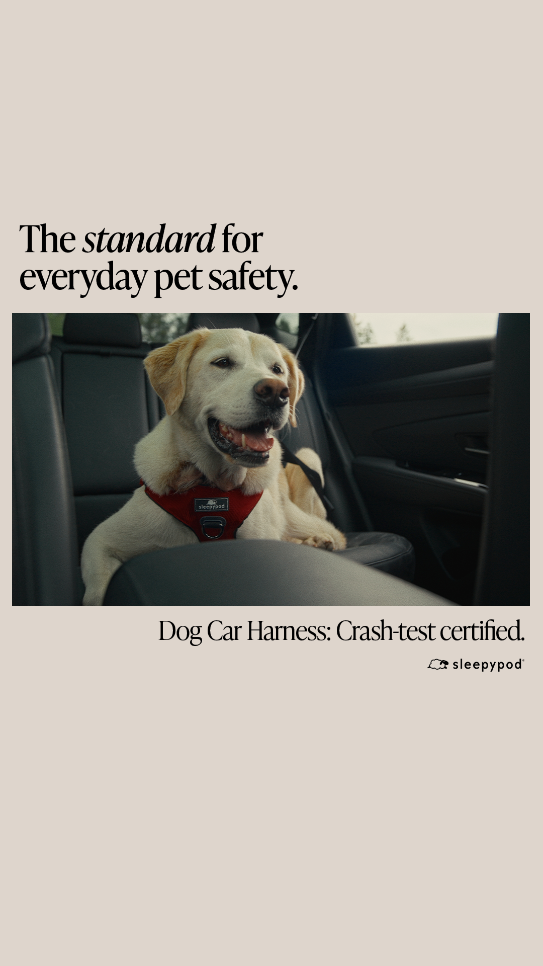 Sleepypod Facebook ad: CPS Certified